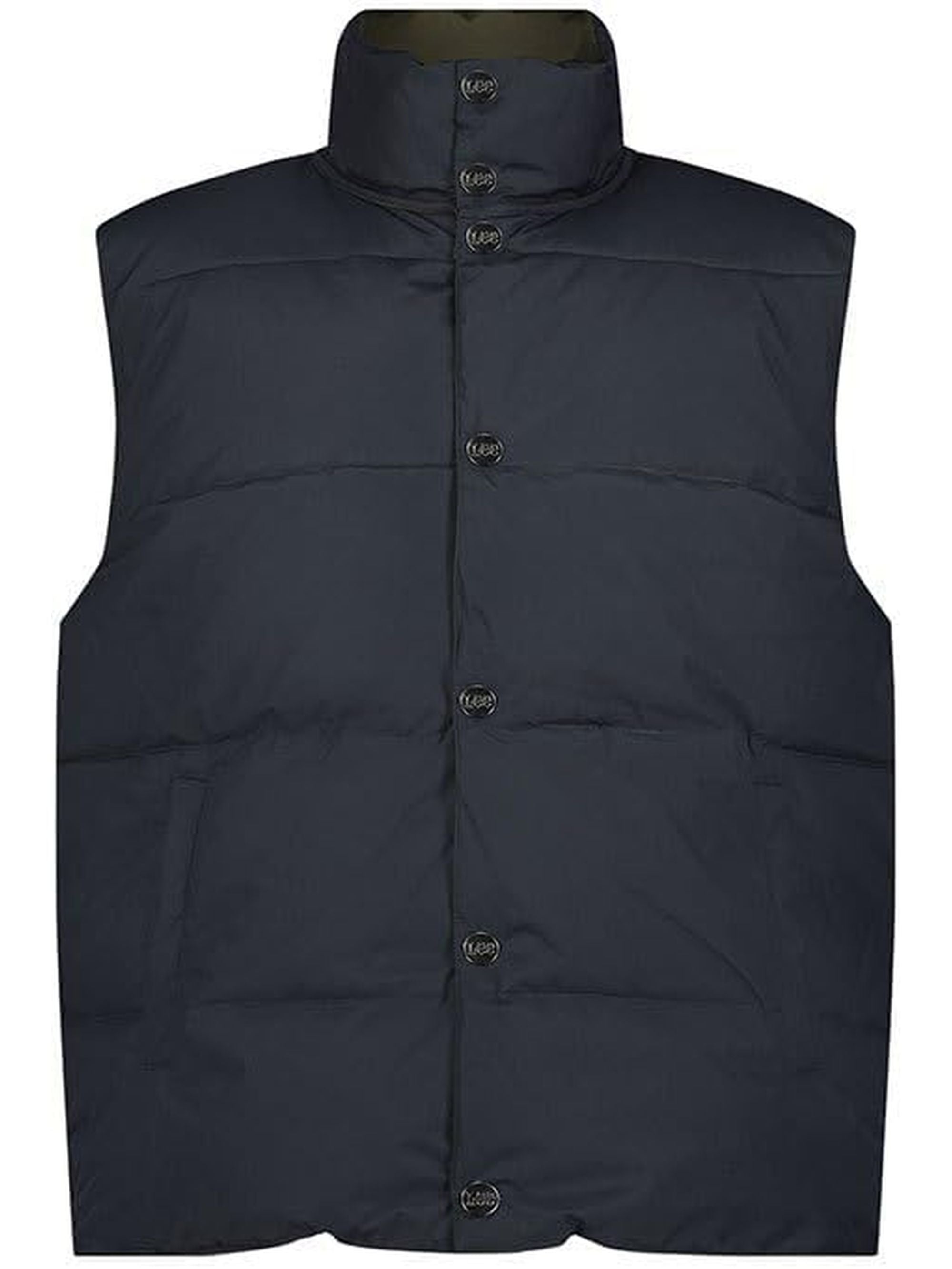 Giubbotto LEE Uomo REVERSIBLE WESTERN PUFFER Verde