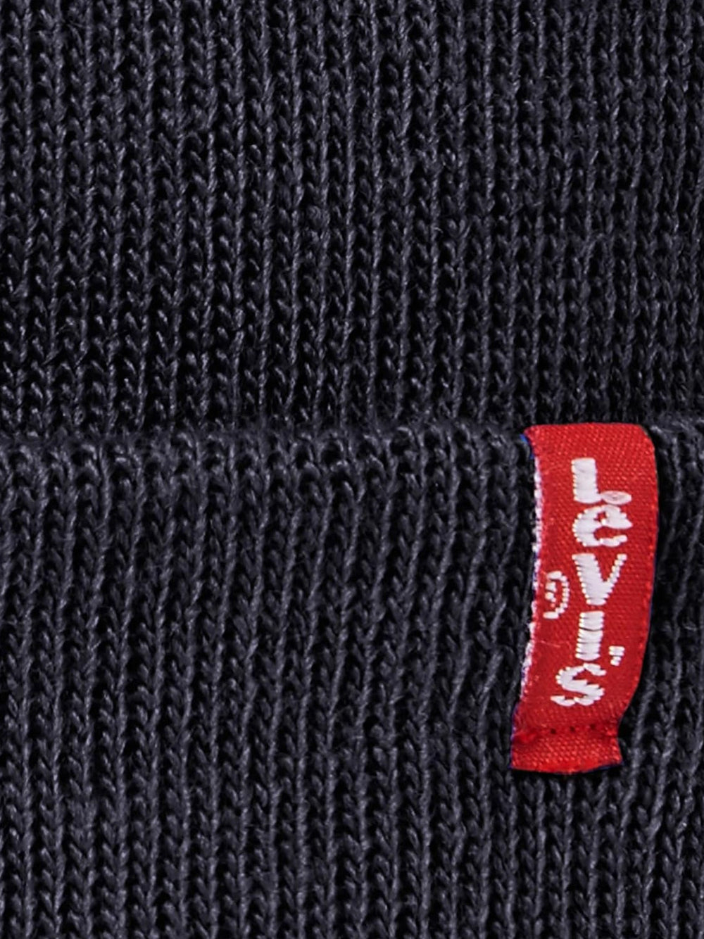 Cappello Levisacc Unisex Slouchy Red Tab Beanie Blu
