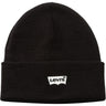 Cappello LEVISACC Unisex BATWING EMBROIDERED SLOUCHY BEANIE Nero