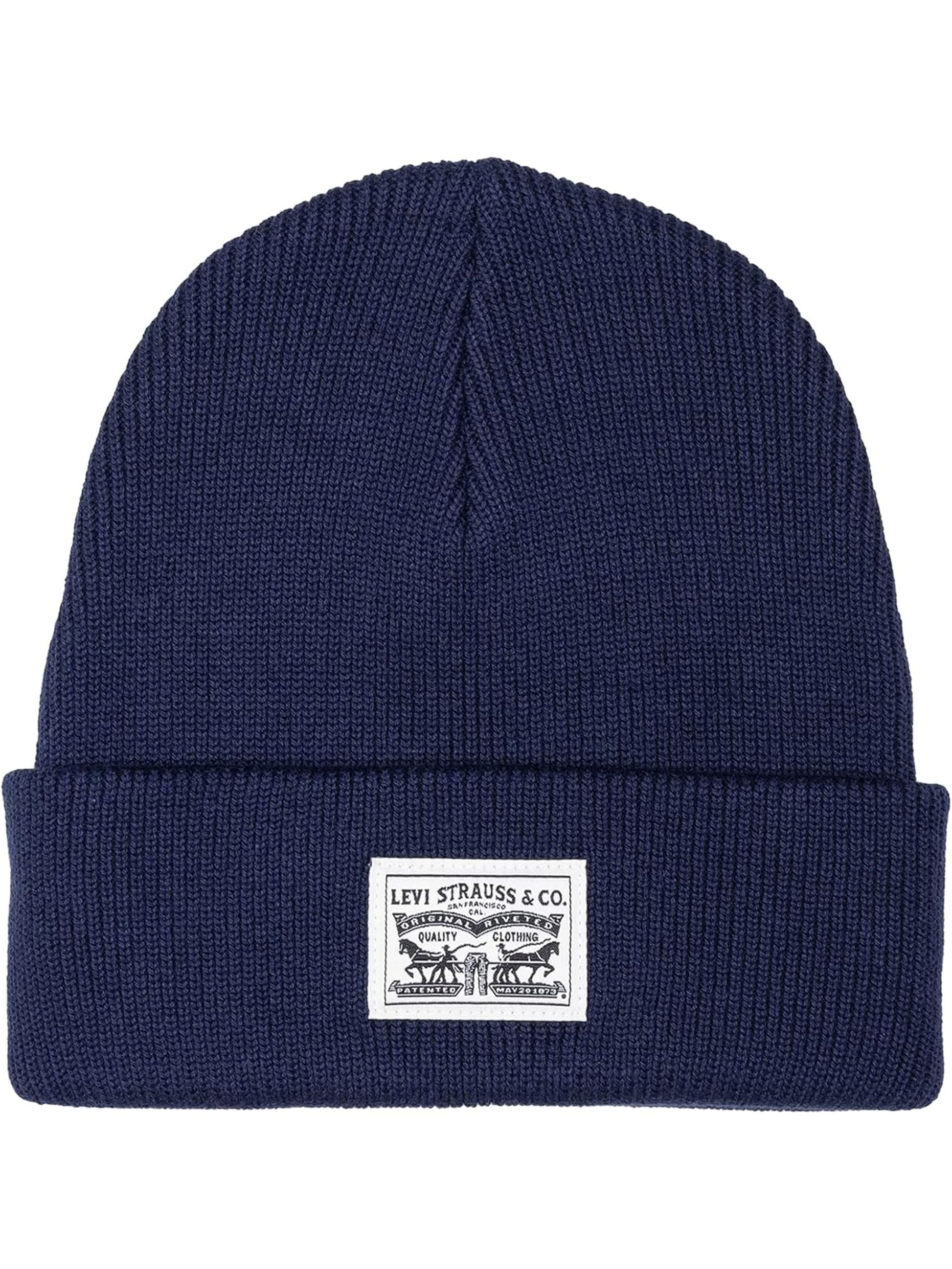 Cappello LEVISACC Unisex BACKPATCH BEANIE Blu