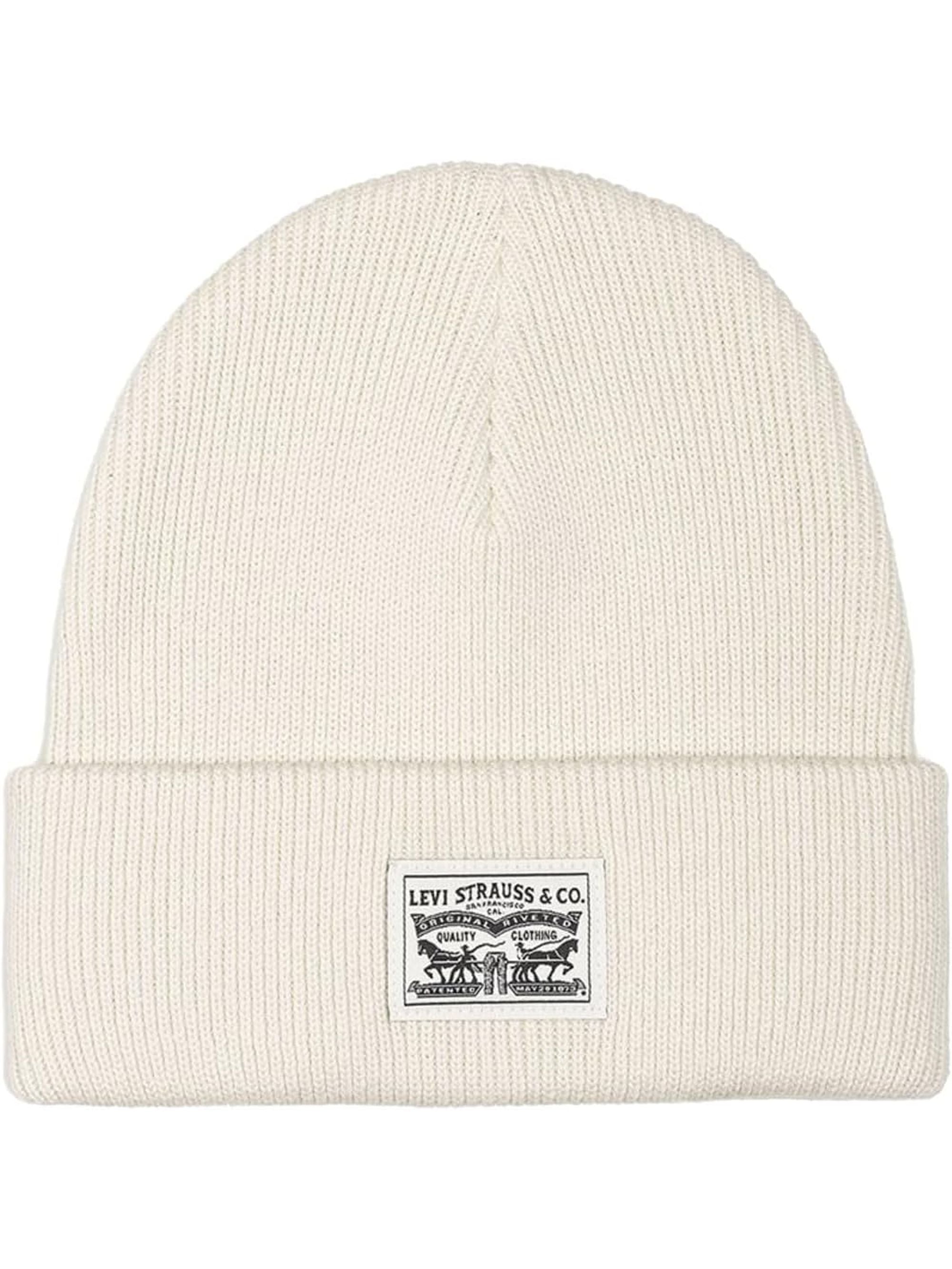 Cappello LEVISACC Unisex WOMEN'S BACKPATCH BEANIE Avorio