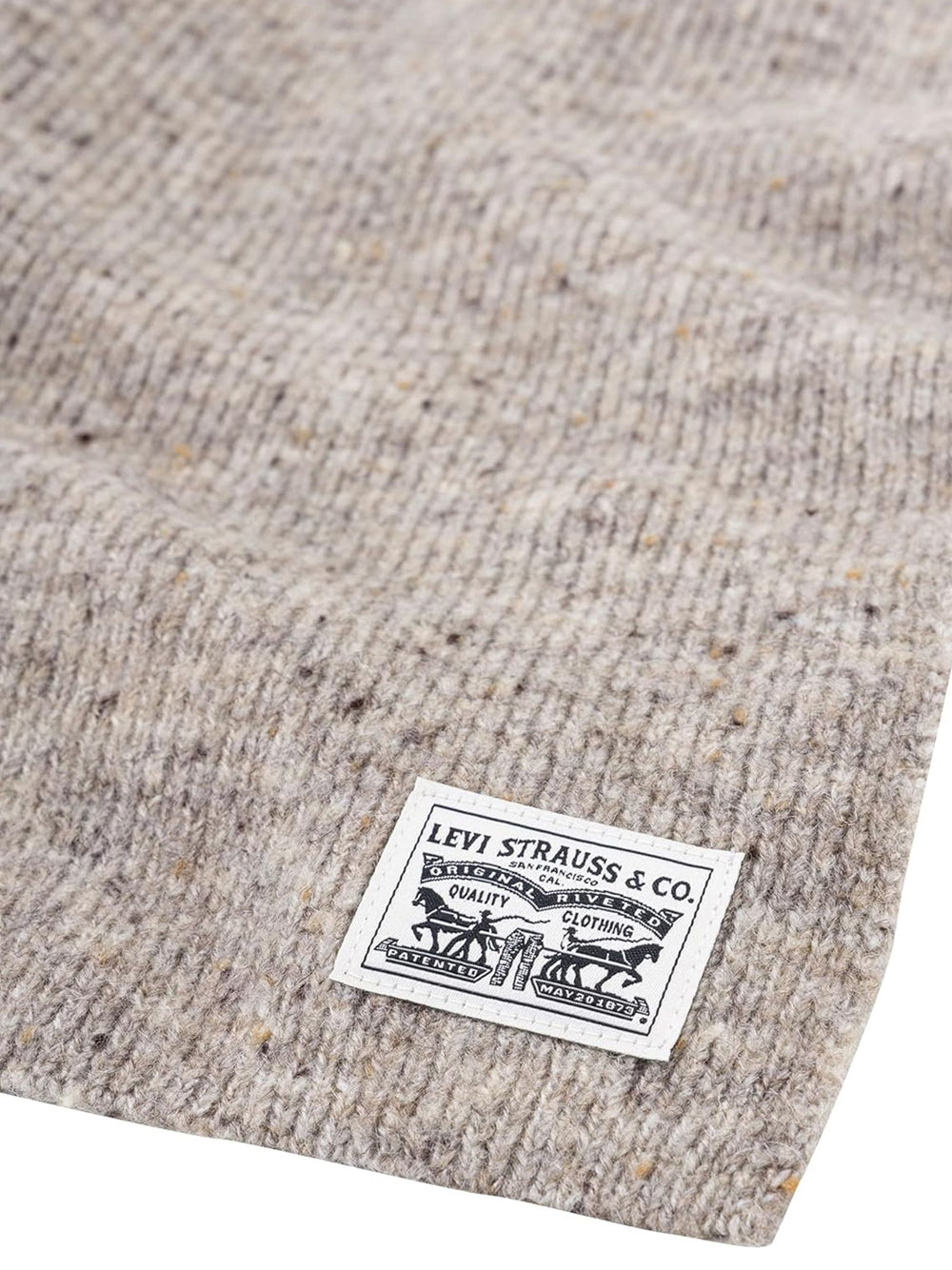 Sciarpa Levisacc Unisex Backpatch Scarf Beige Levi's  Angolo dello Sport