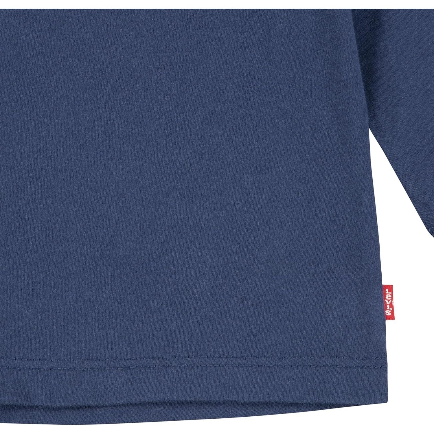 T-shirt LEVIS Bambino L/S BATWING Blu