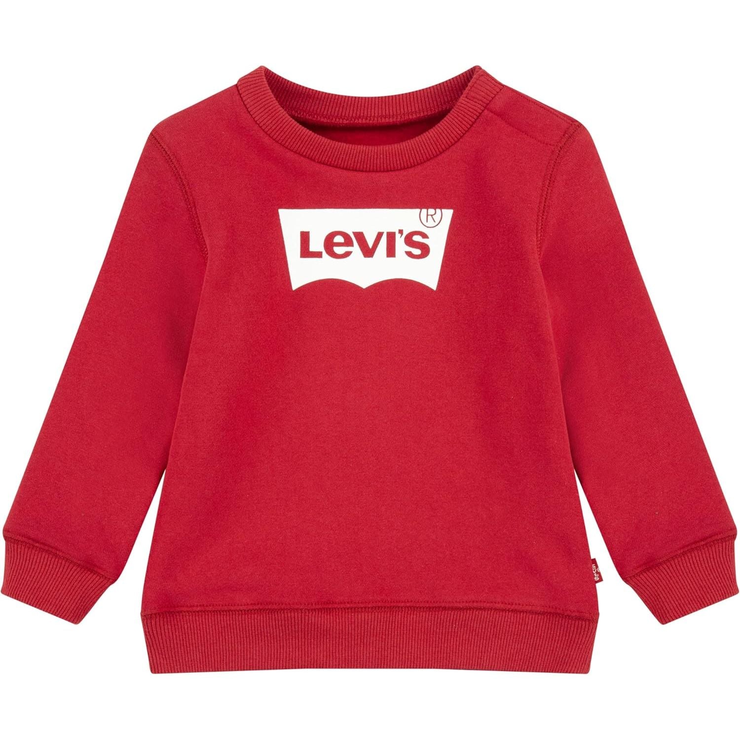 Felpa LEVIS Bambino BATWING CREWNECK T Rosso