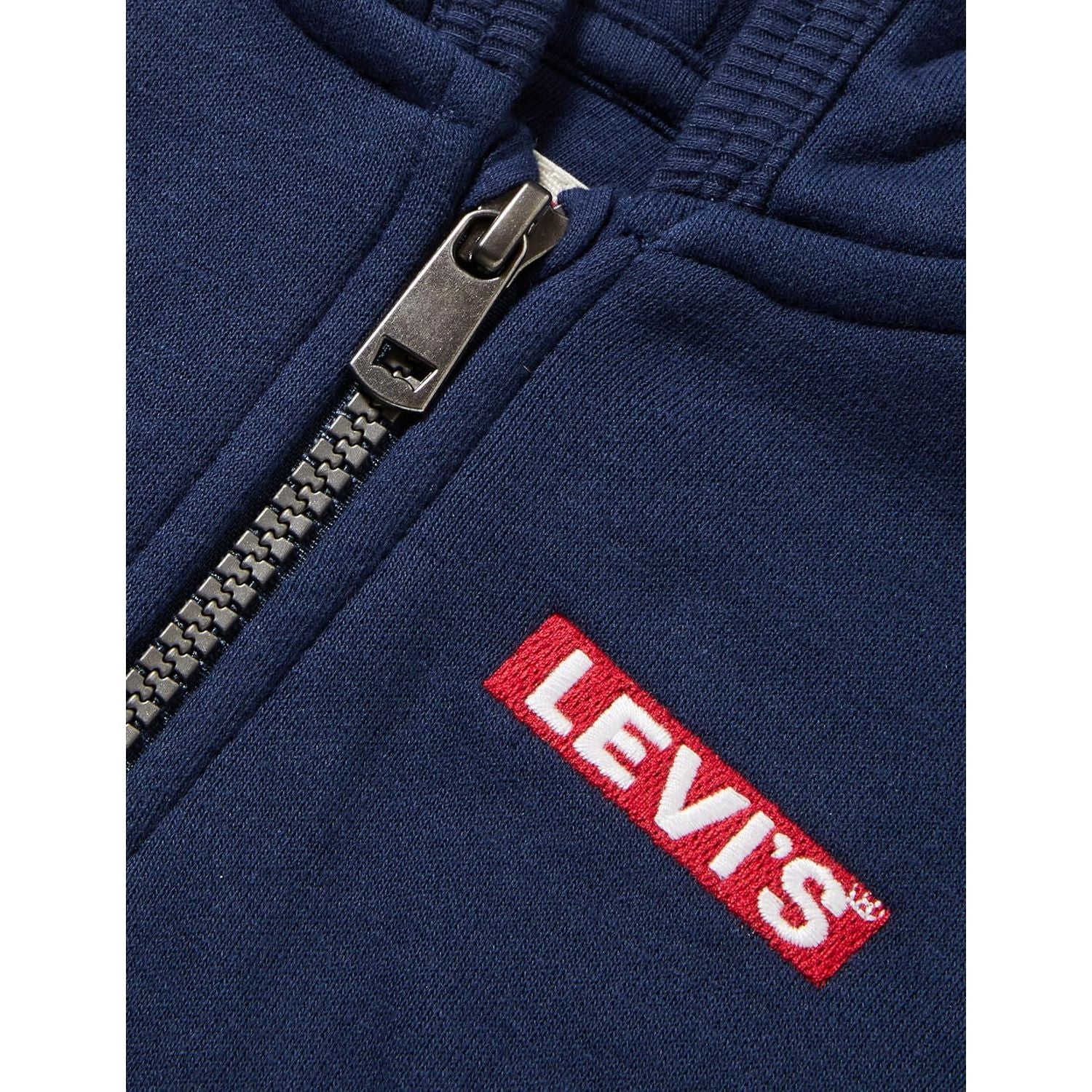 Felpa LEVIS Bambino BOXTAB FULL ZIP Blu