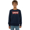 Felpa LEVIS Bambino BATWING CREWNECK Blu