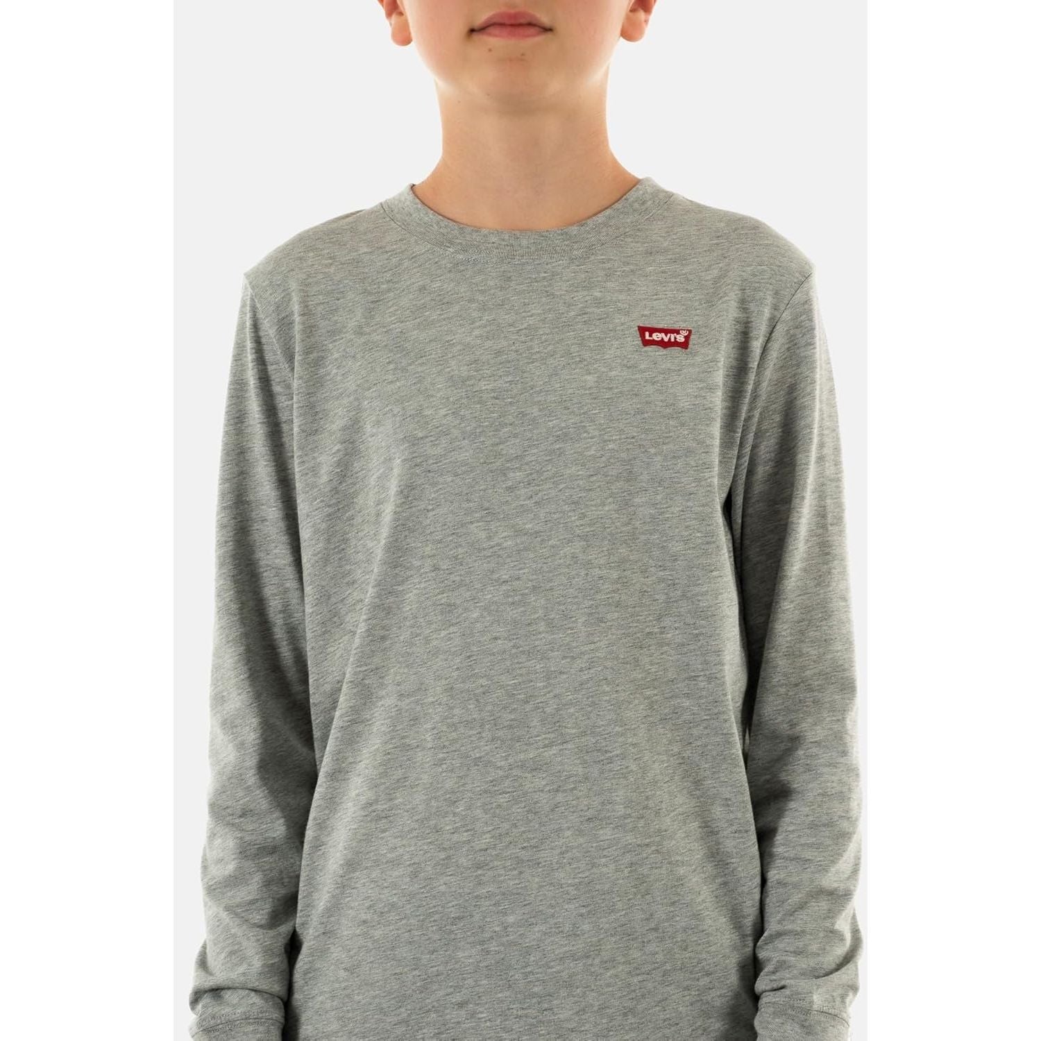 T-shirt LEVIS Bambino L/S BATWING CHESTHIT Grigio