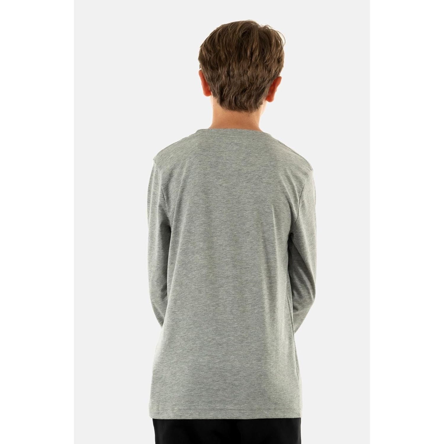 T-shirt LEVIS Bambino L/S BATWING CHESTHIT Grigio