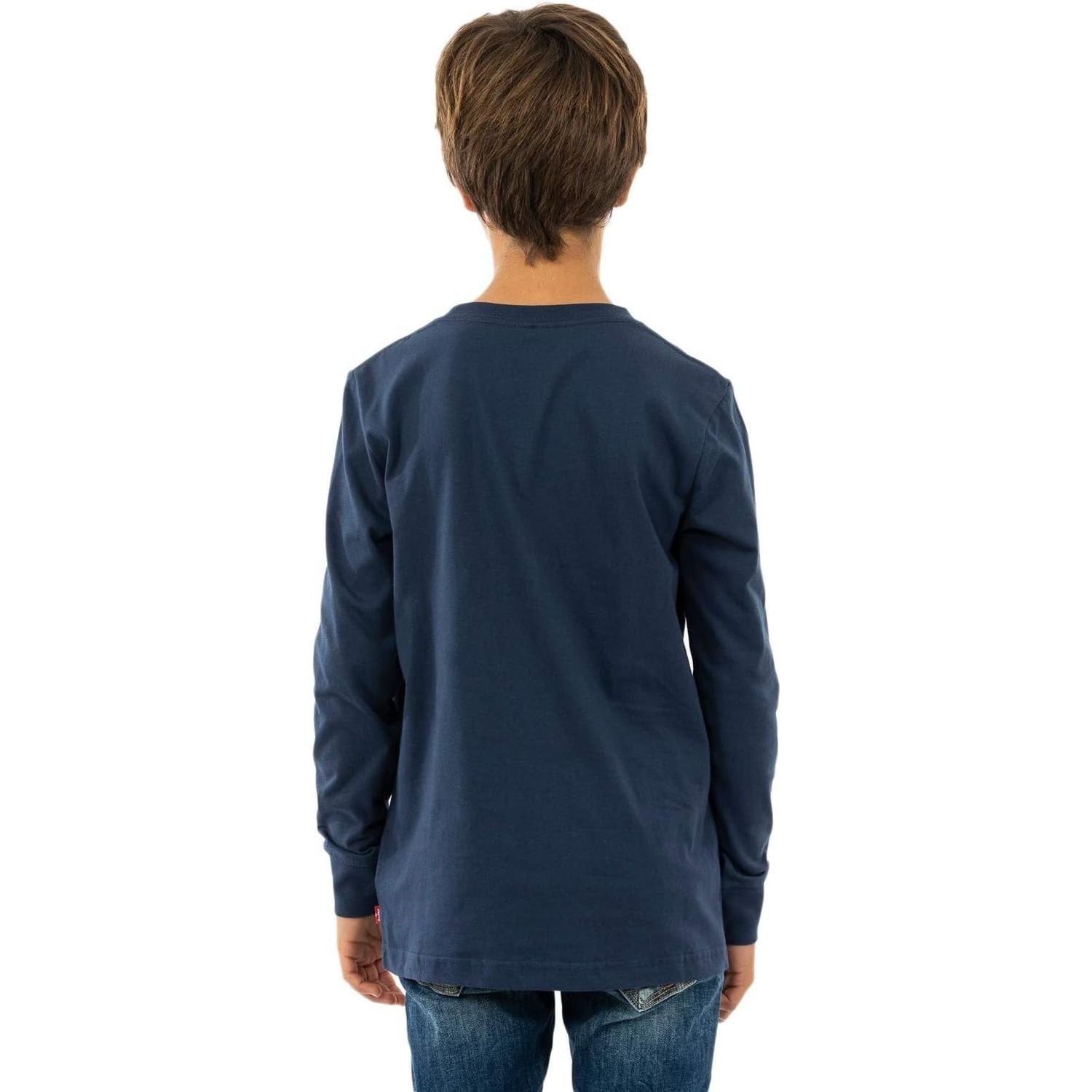 T-shirt LEVIS Bambino L/S BATWING Blu