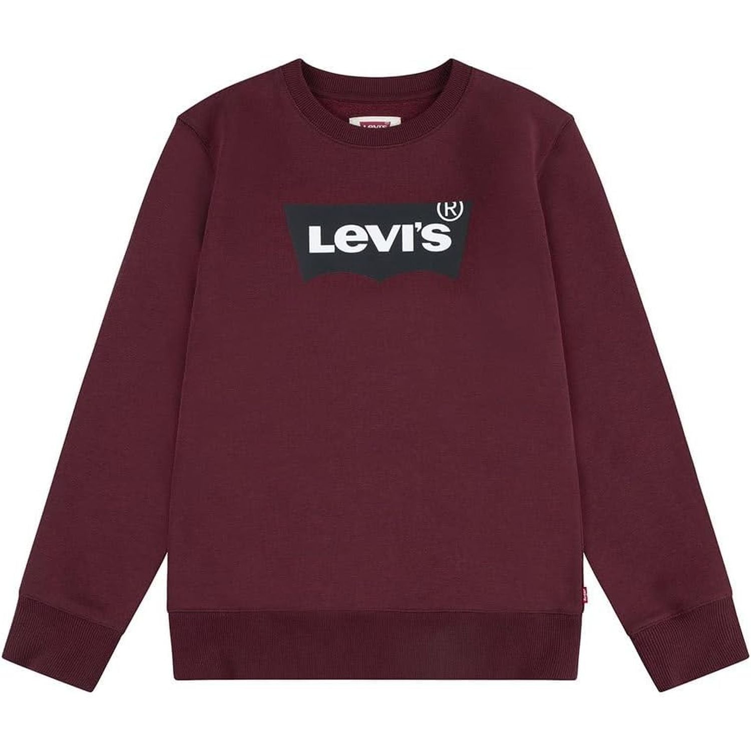 Felpa LEVIS Bambino BATWING CREWNECK Bordeaux