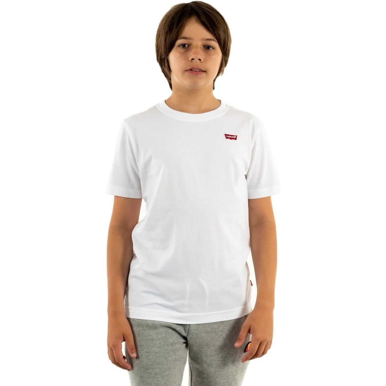 T-shirt LEVIS Bambino BATWING CHEST HIT Bianco