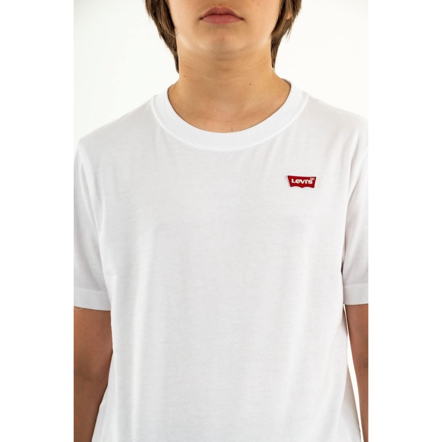 T-shirt LEVIS Bambino BATWING CHEST HIT Bianco