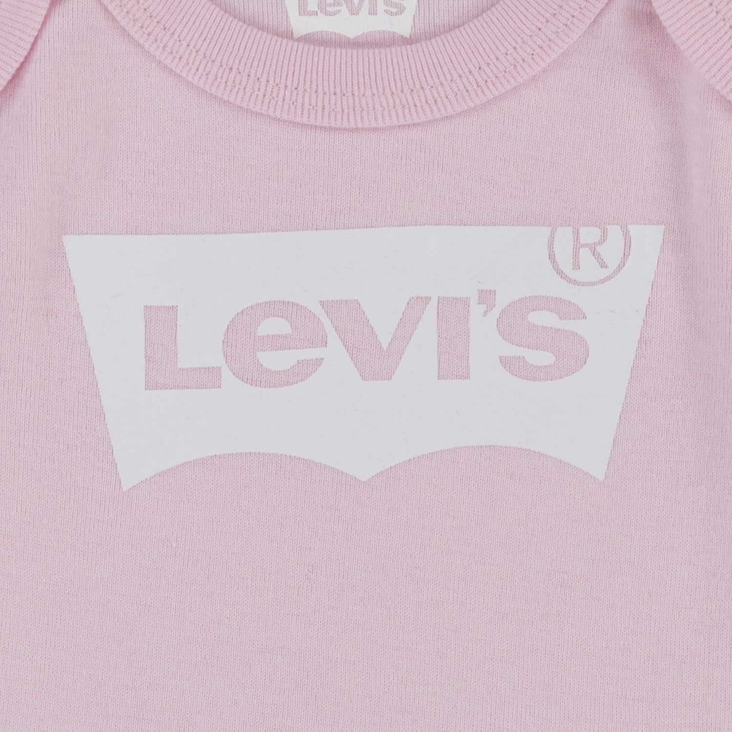 Completo LEVIS Bambino LHN BATWING ONESIE HAT BOOTIE Rosa