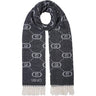 Sciarpa LIU JO Donna JACQUARD MONOGRAM Grigio