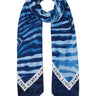 Foulard LIU JO Donna PITONE 120X120 Blu