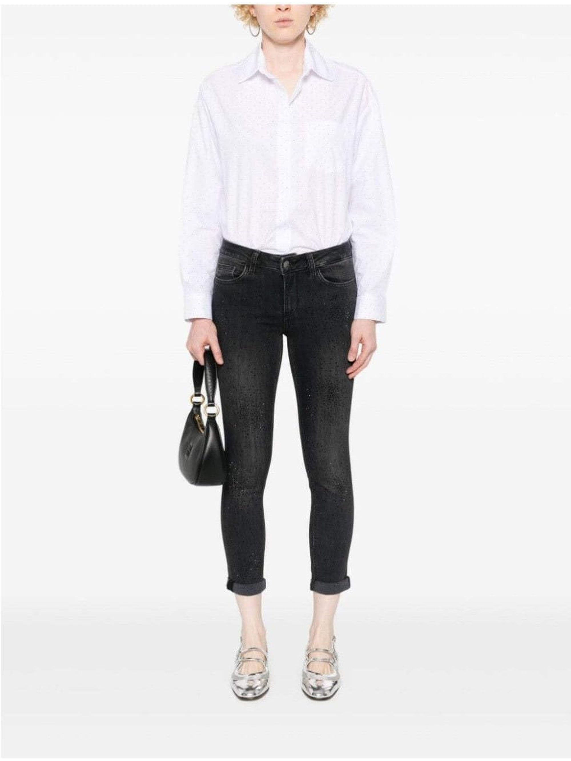 Jeans LIU JO Donna B.UP MONROE REG.W. Nero