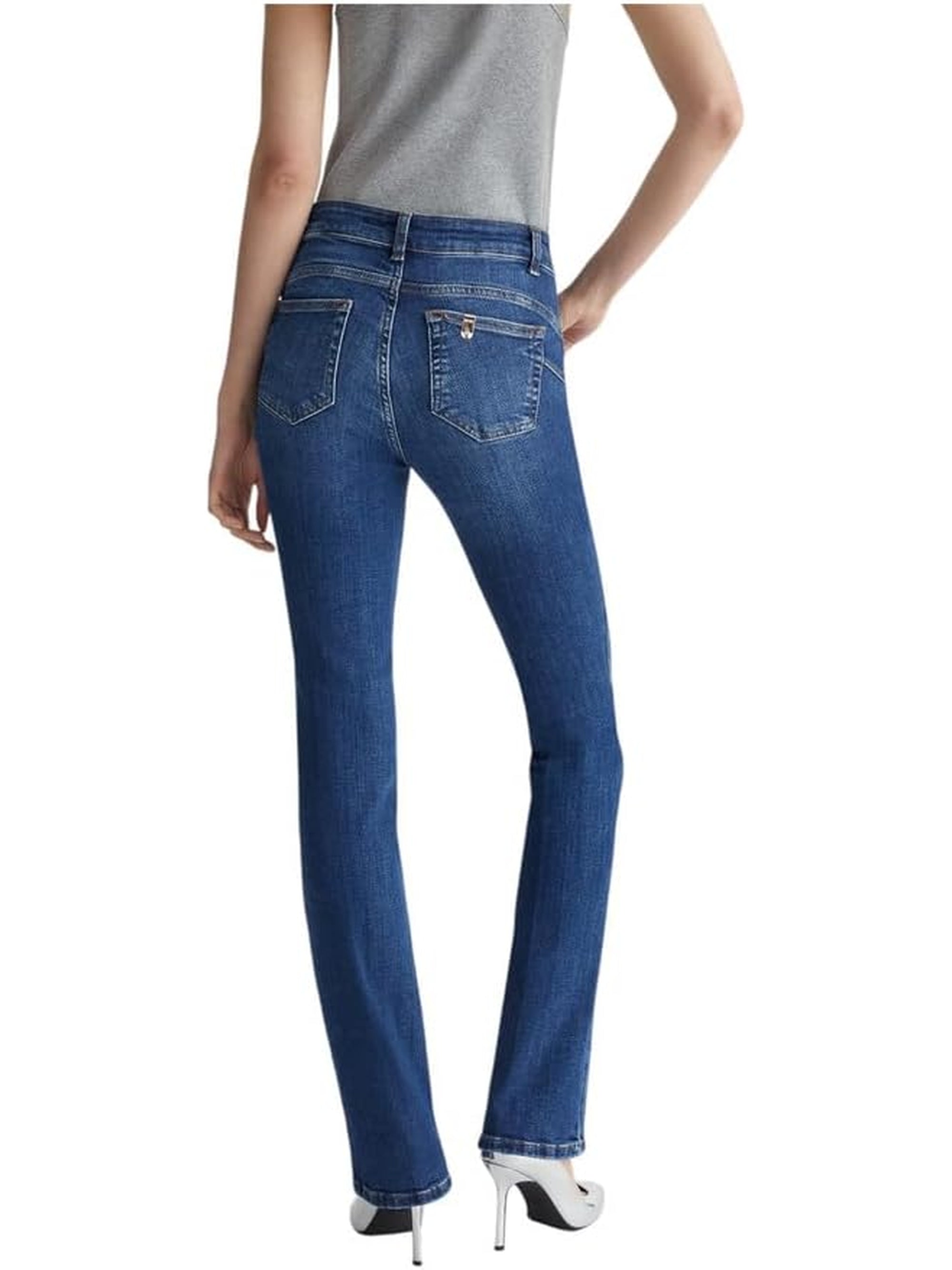 Jeans LIU JO Donna ECS B.UP REPOT REG.W. Denim