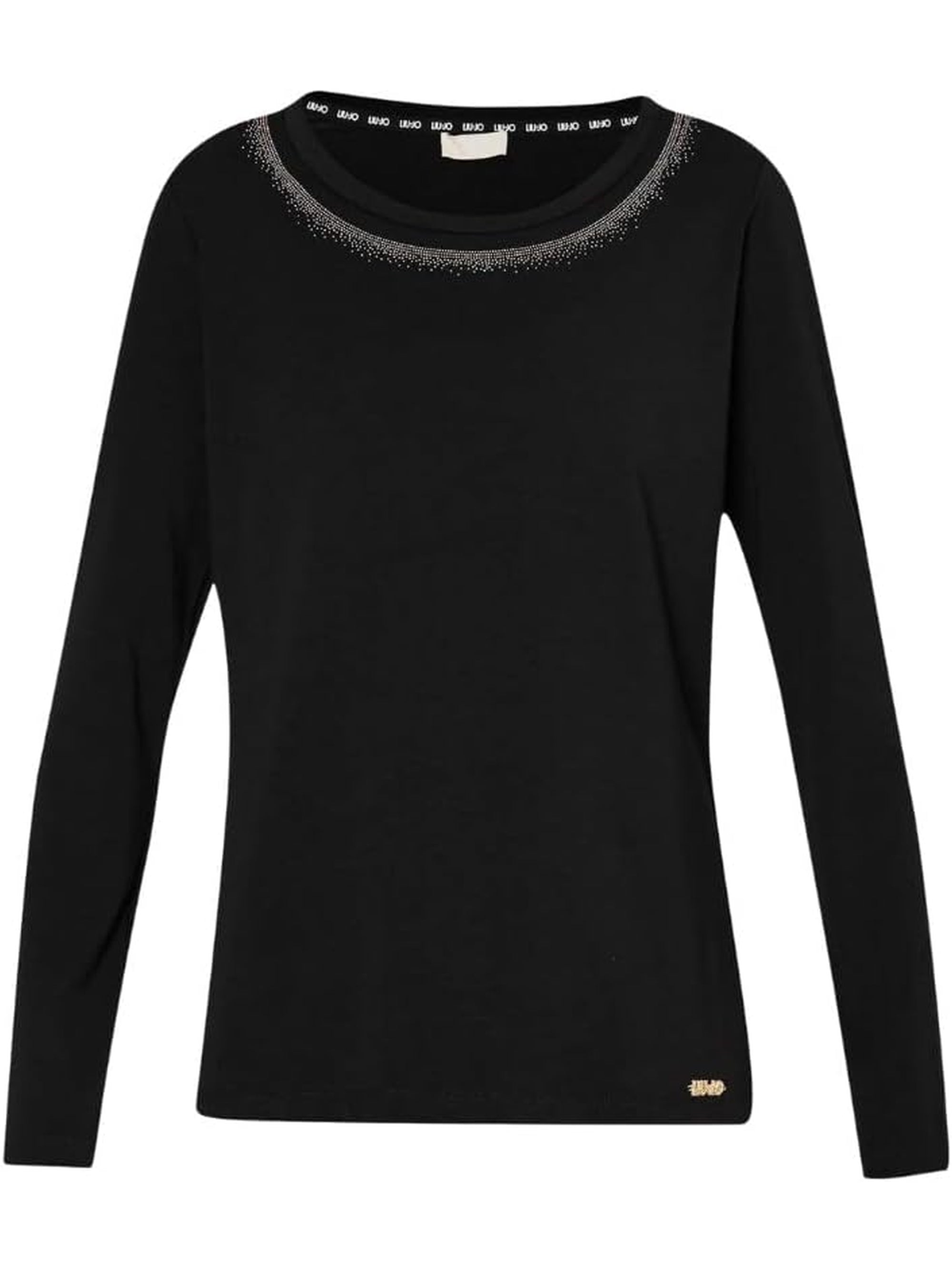 T-shirt LIU JO Donna M/L Nero