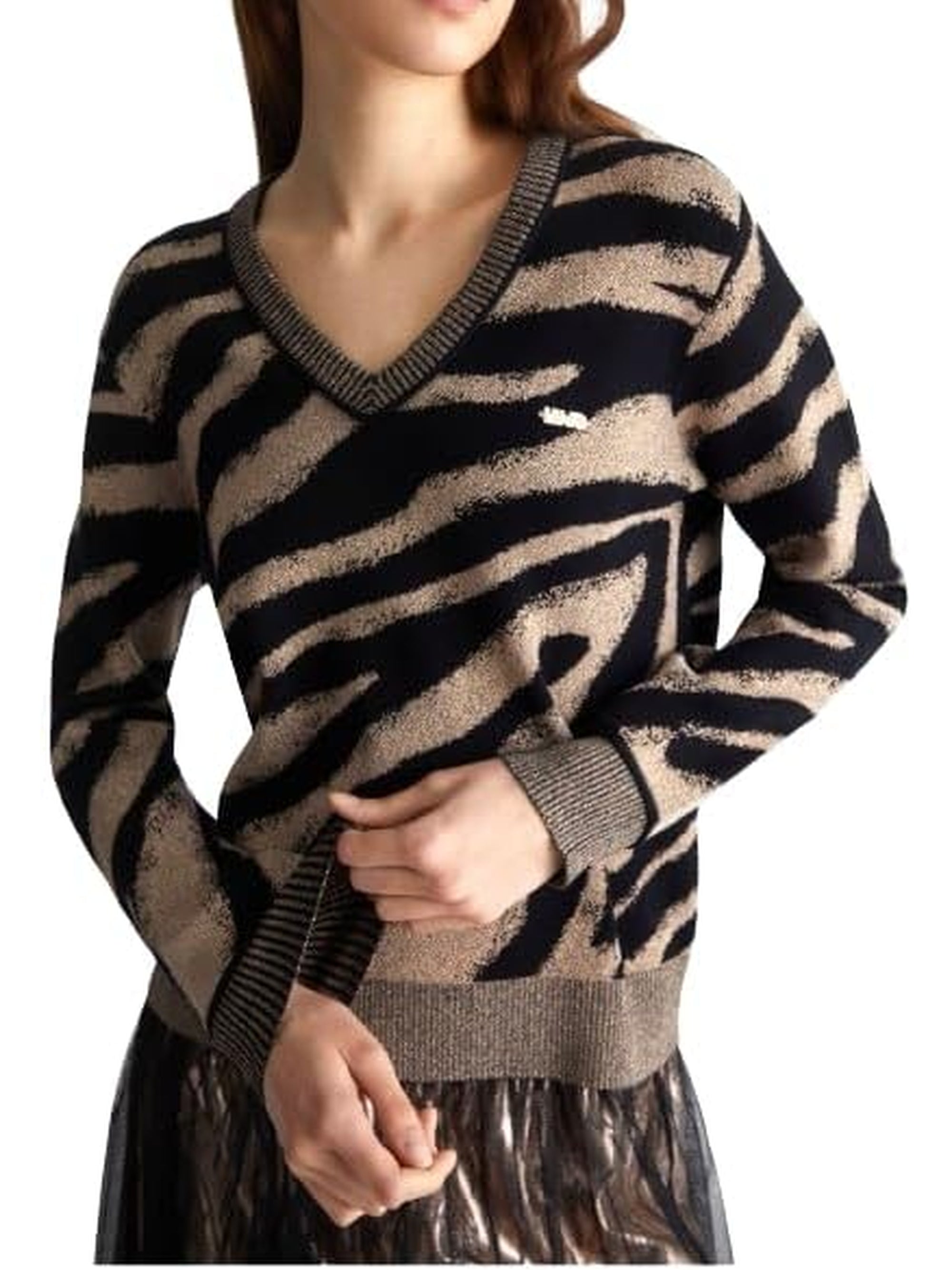 Pullover LIU JO Donna Zebrato