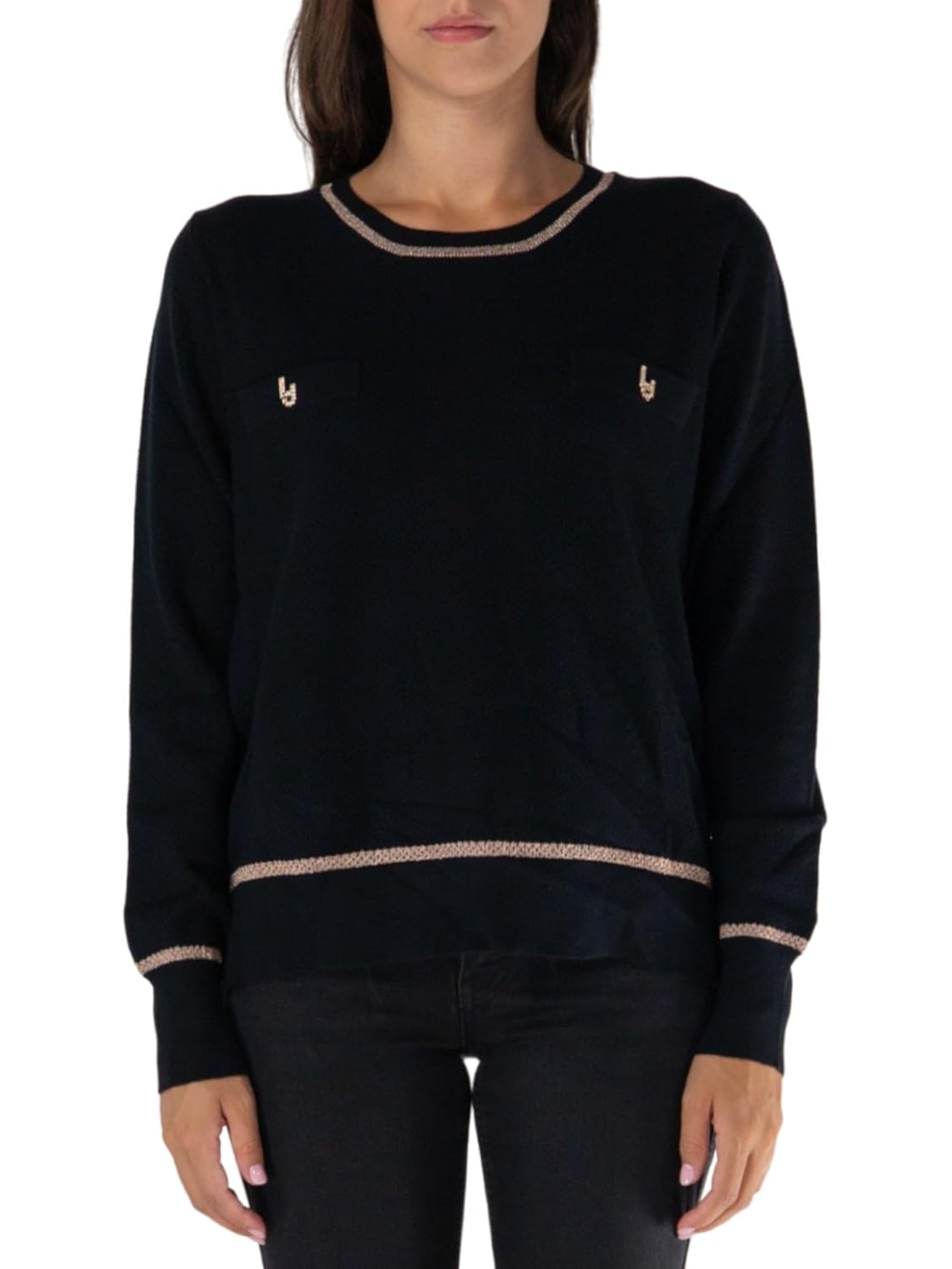 Pullover LIU JO Donna Nero