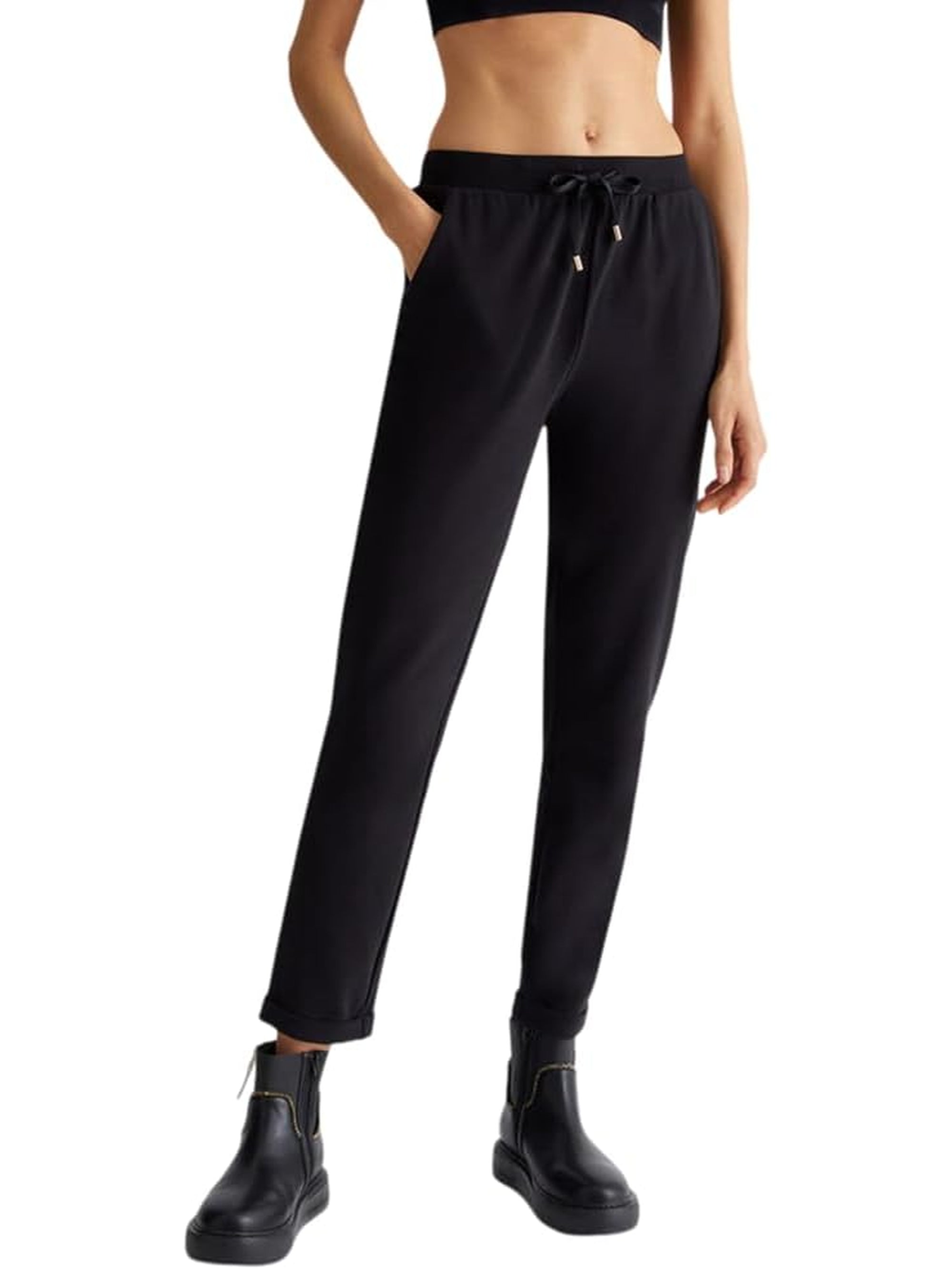 Pantalone Felpa LIU JO Donna Nero