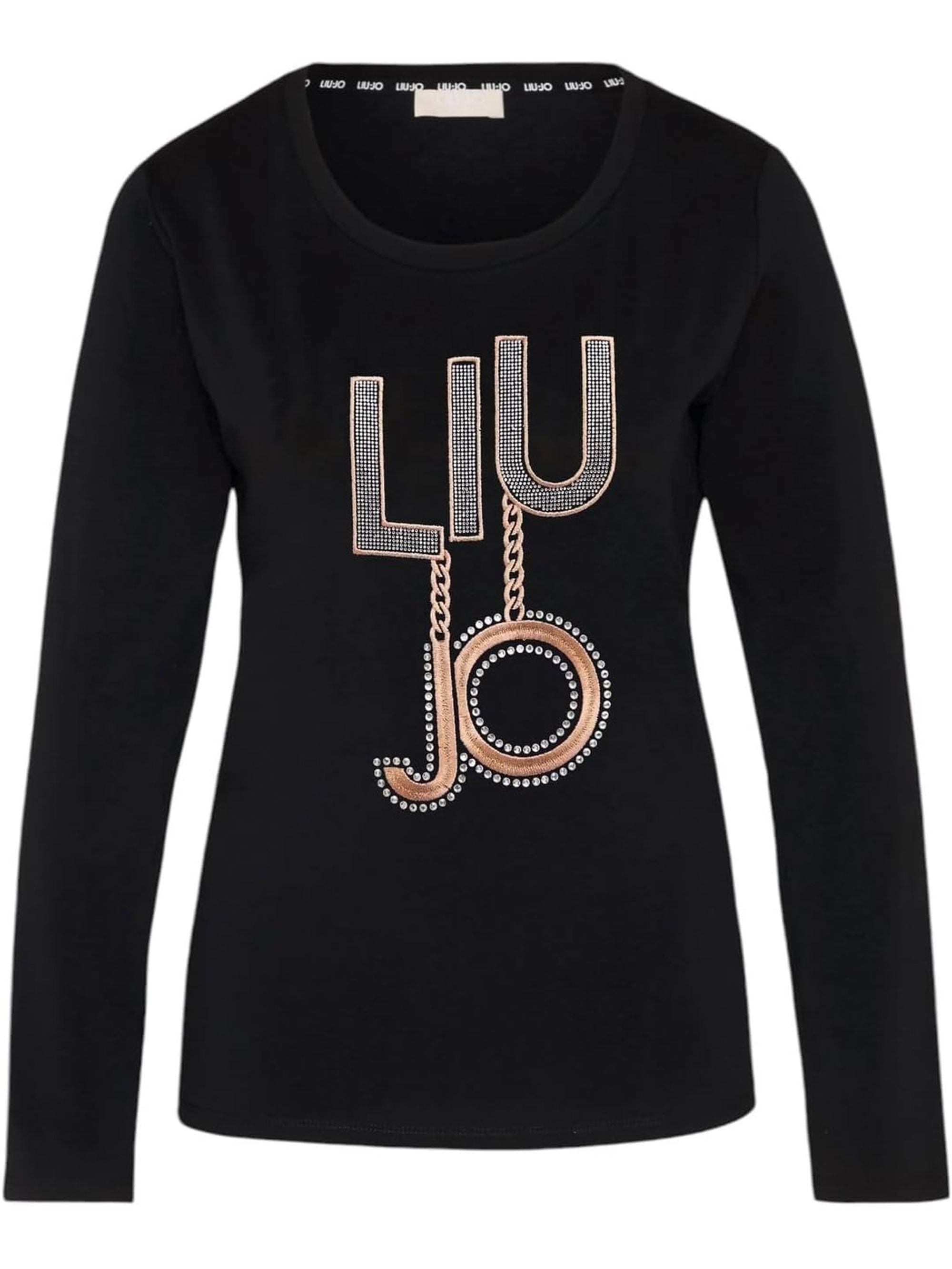 T-shirt LIU JO Donna M/L Nero