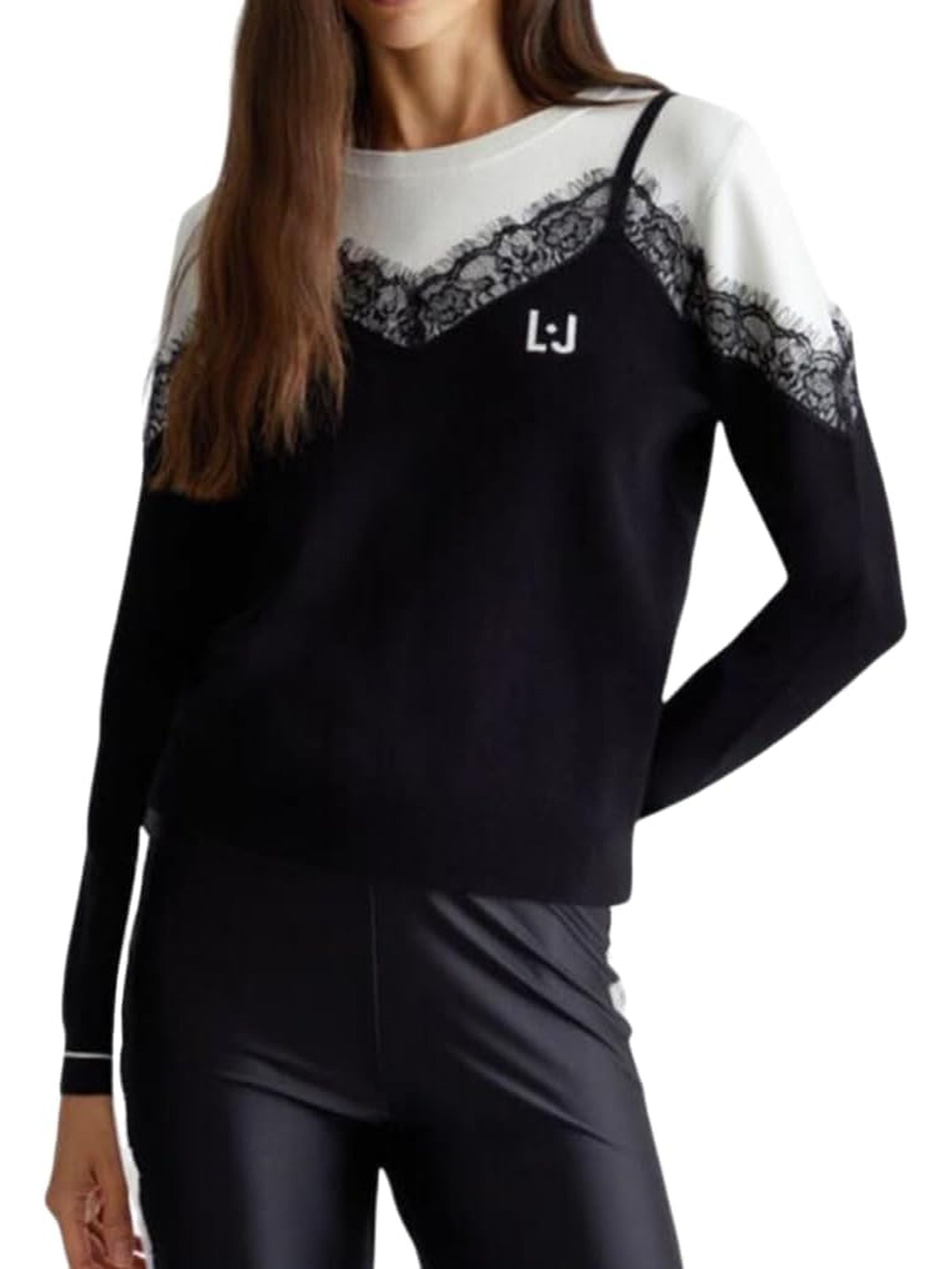 Pullover LIU JO Donna Nero