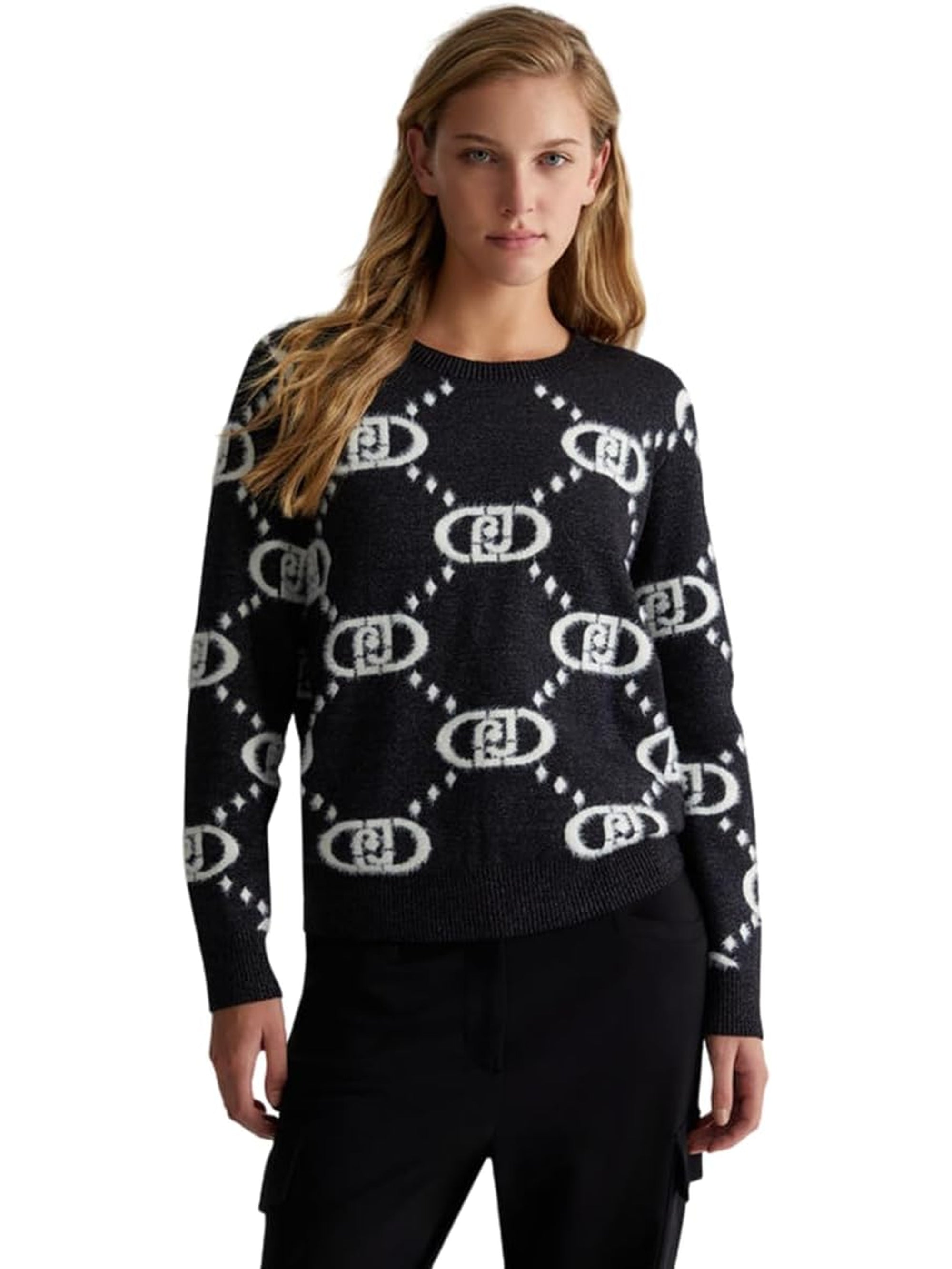 Pullover LIU JO Donna Nero