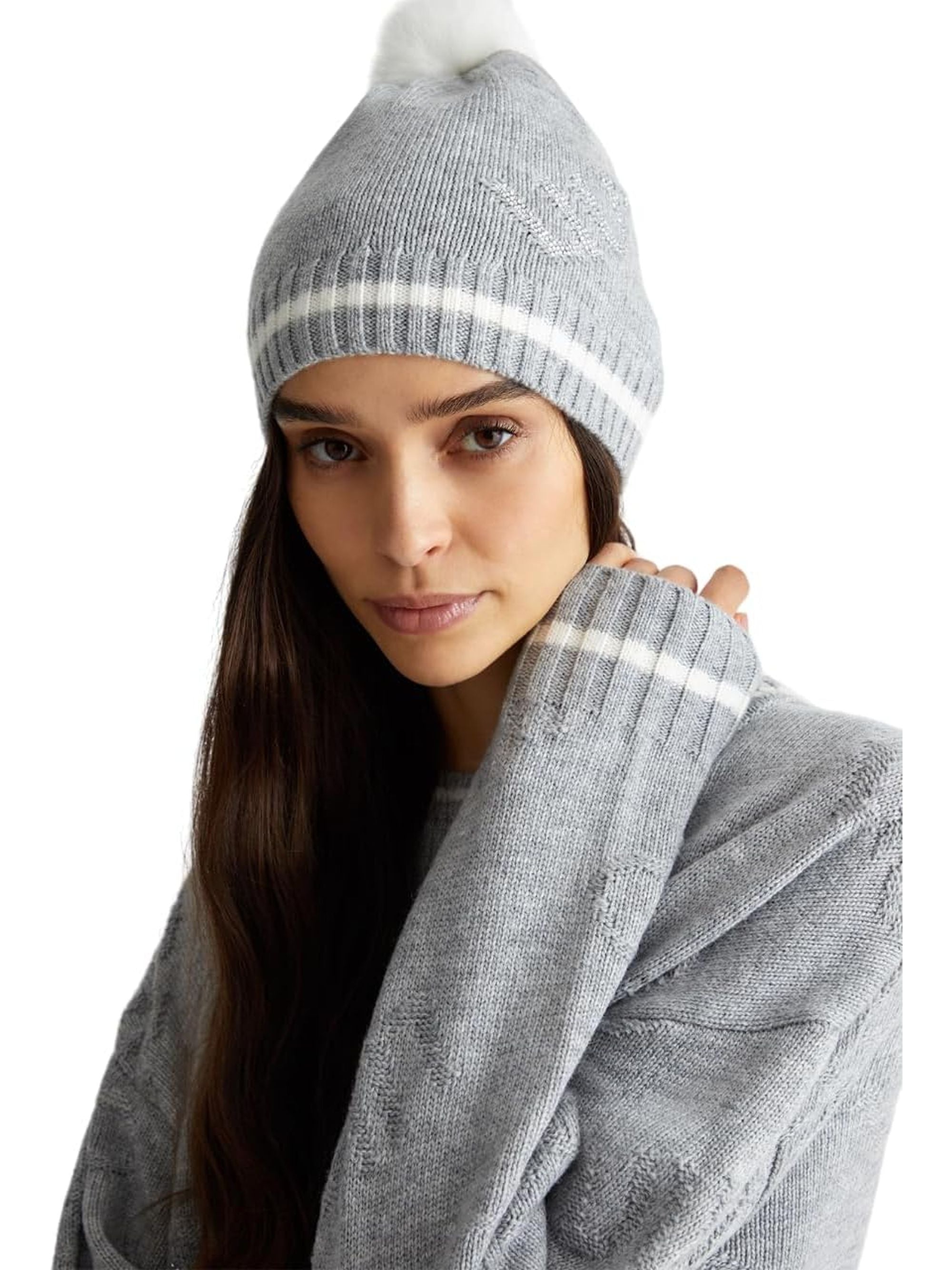 Cappello LIU JO Donna MAGLIA Grigio