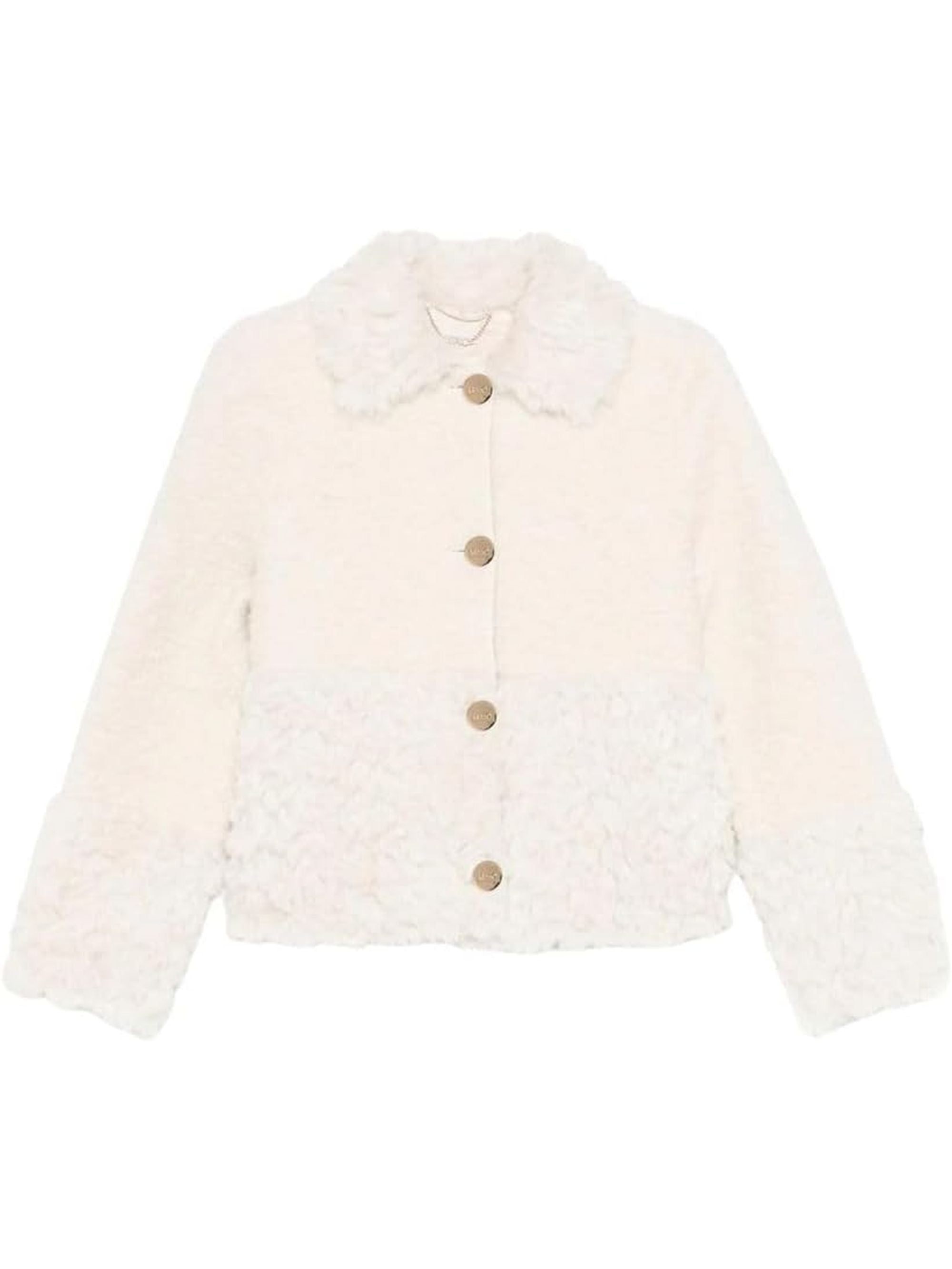 Giubbotto LIU JO Donna WOOLED FUR Bianco