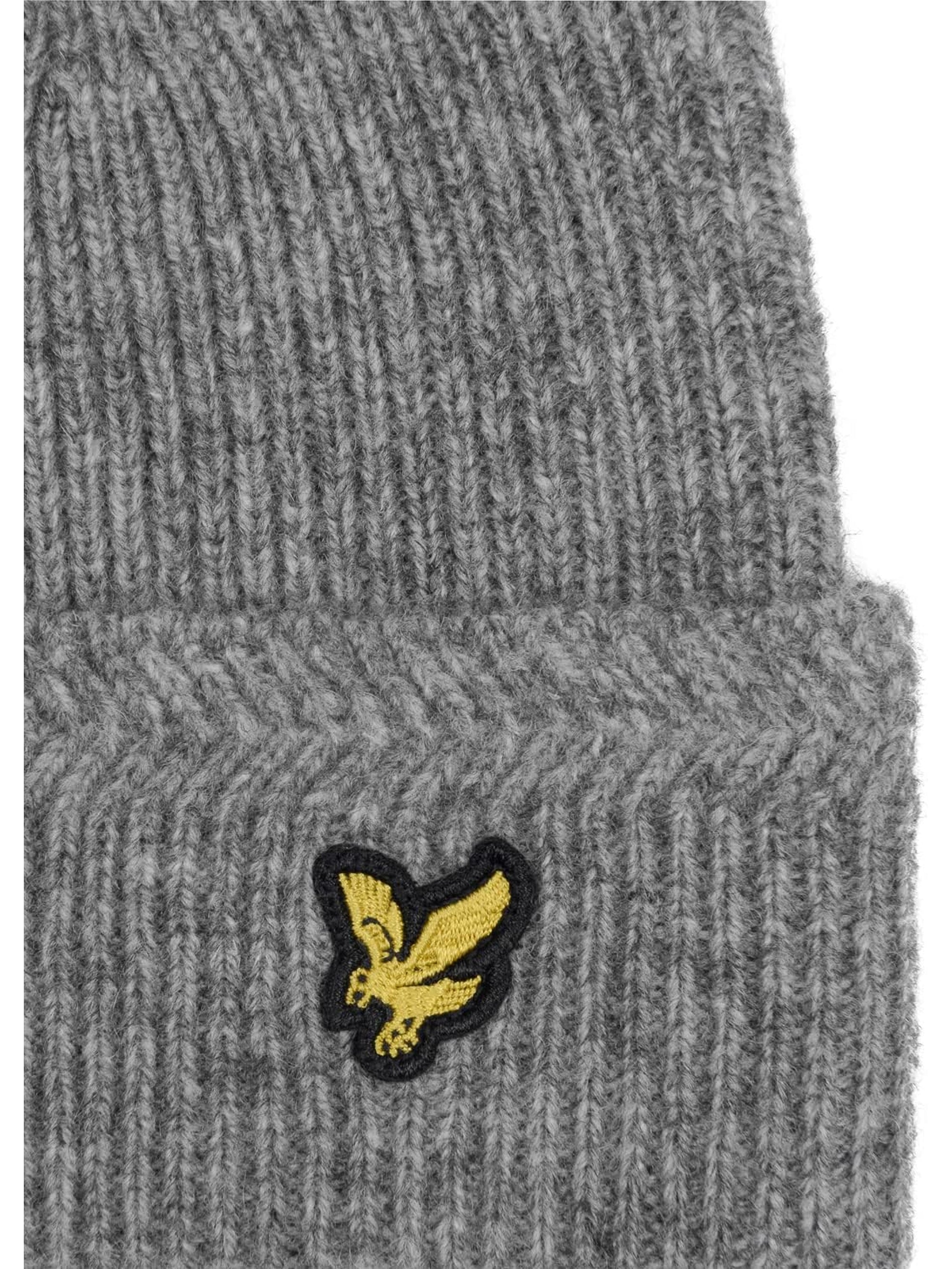 Cappello LYLE & SCOTT Uomo RACKED RIB Grigio