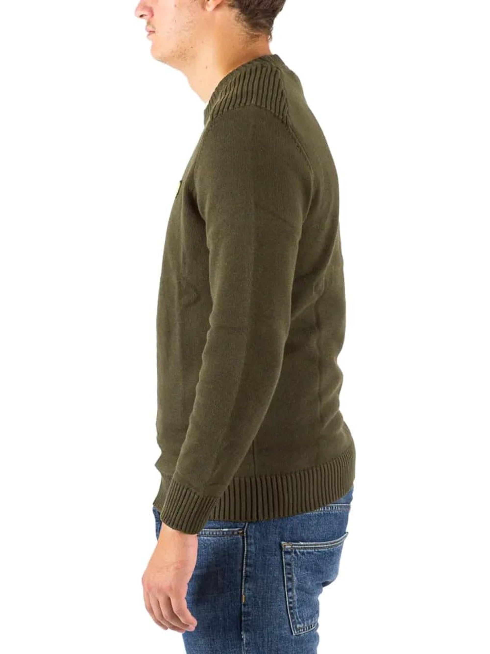 Pullover LYLE & SCOTT Uomo SHOULDER DETAIL Verde