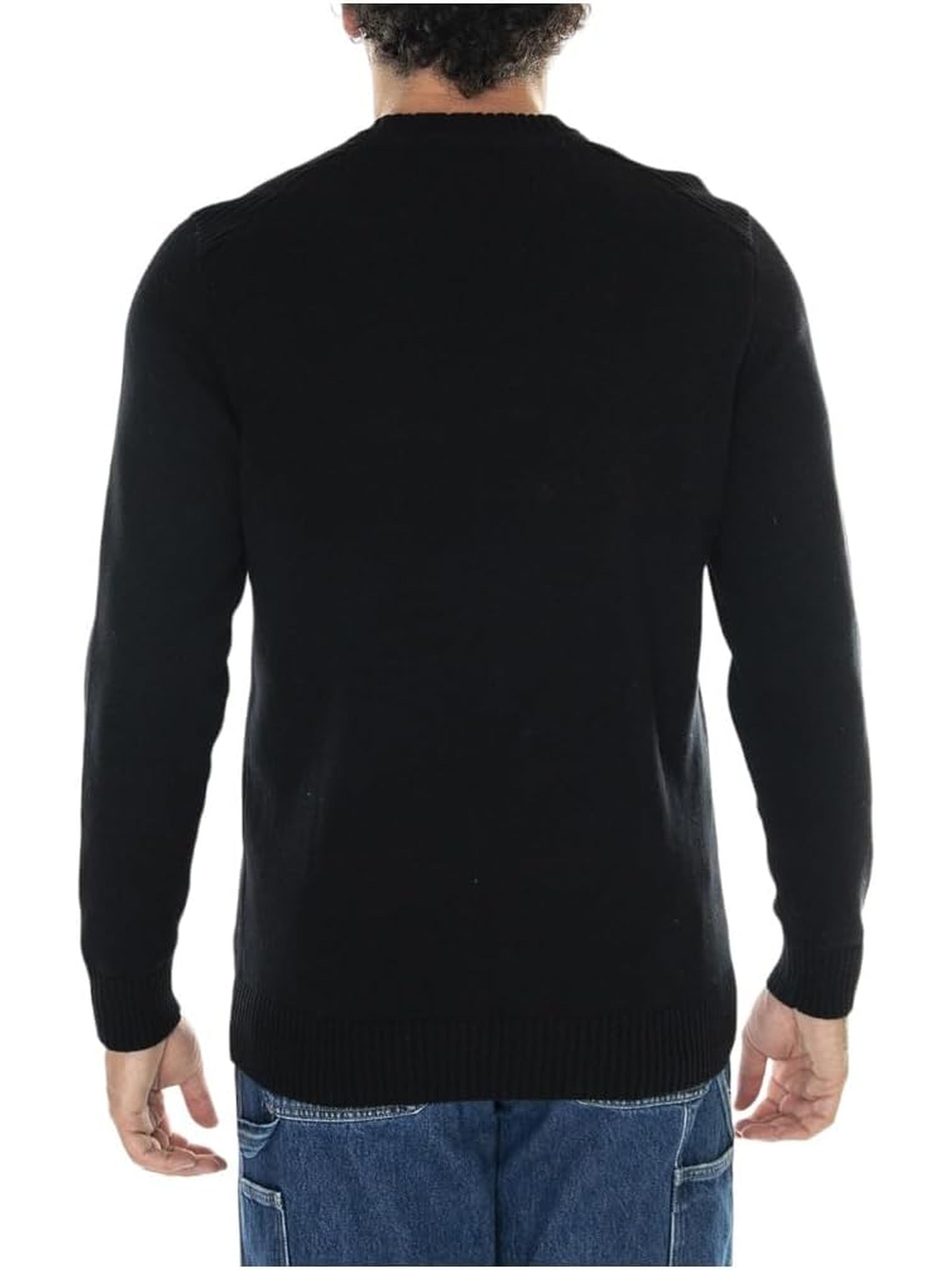 Pullover LYLE & SCOTT Uomo SHOULDER DETAIL Nero