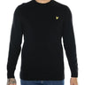 Pullover LYLE & SCOTT Uomo SHOULDER DETAIL Nero