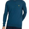 Pullover LYLE & SCOTT Uomo MERINO CREW NECK Blu