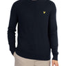 Pullover LYLE & SCOTT Uomo MERINO CREW NECK Blu