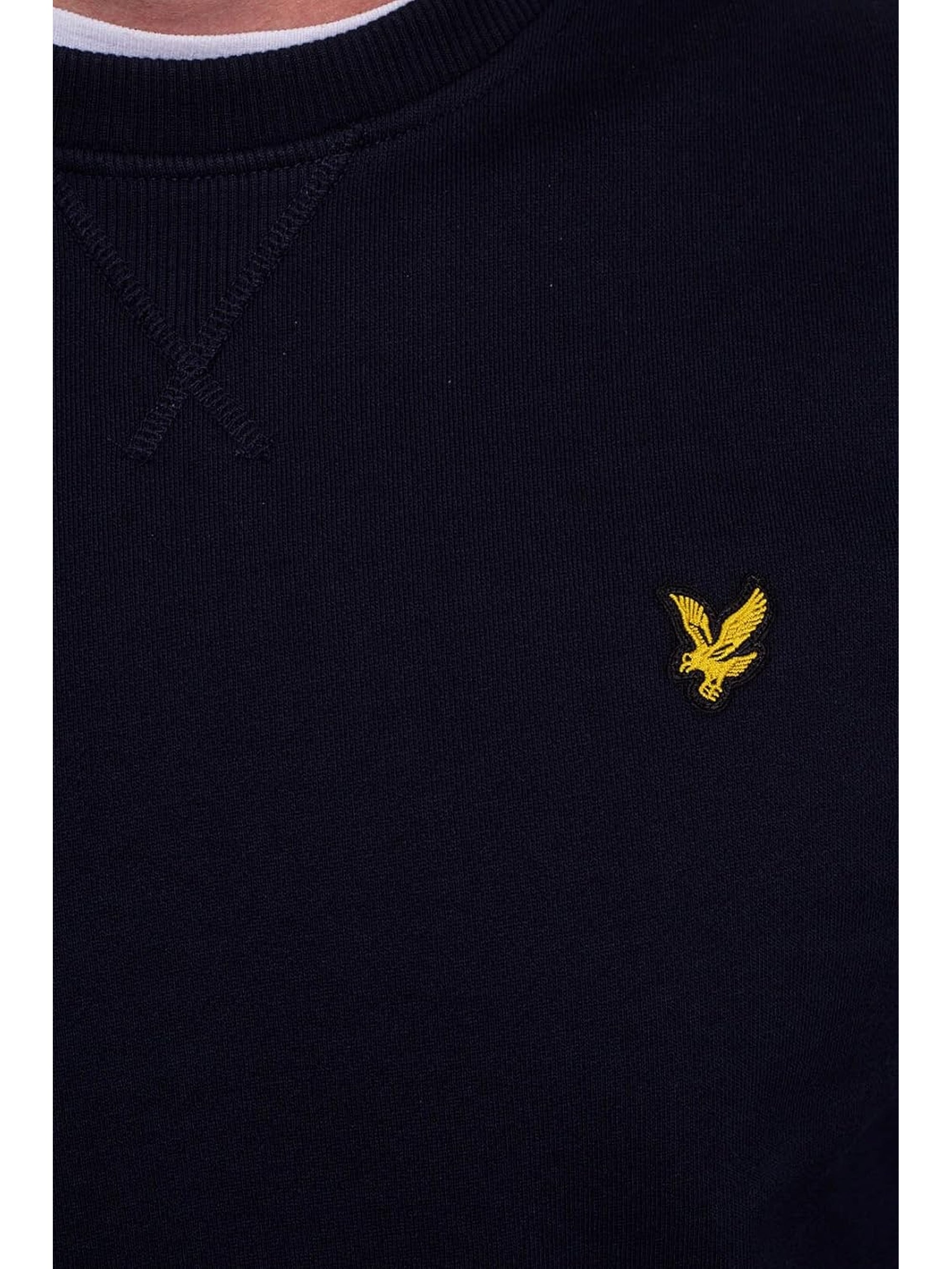 Felpa LYLE & SCOTT Uomo BACK CREW NECK Blu