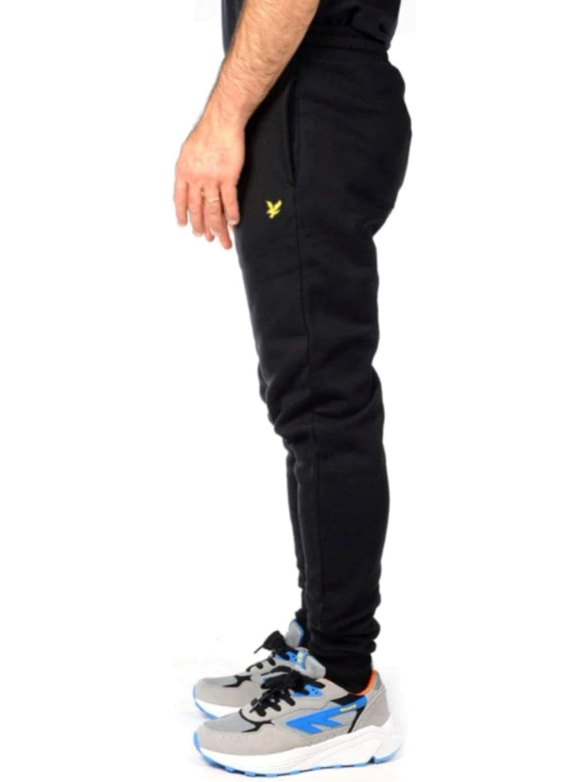 Pantalone Felpa LYLE & SCOTT Uomo BRUSHED BACK Nero