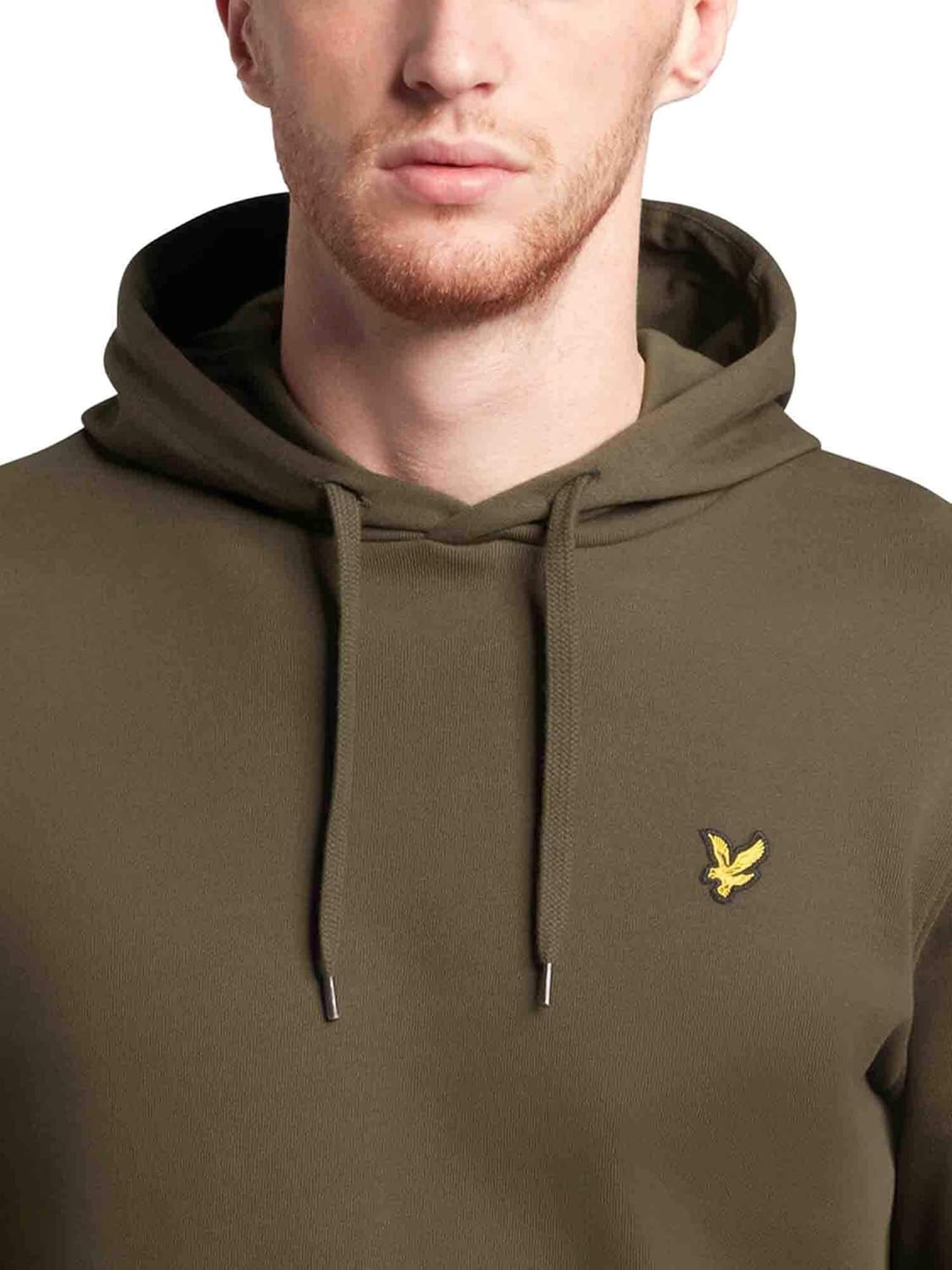 Felpa LYLE & SCOTT Uomo BACK HOODIE Verde