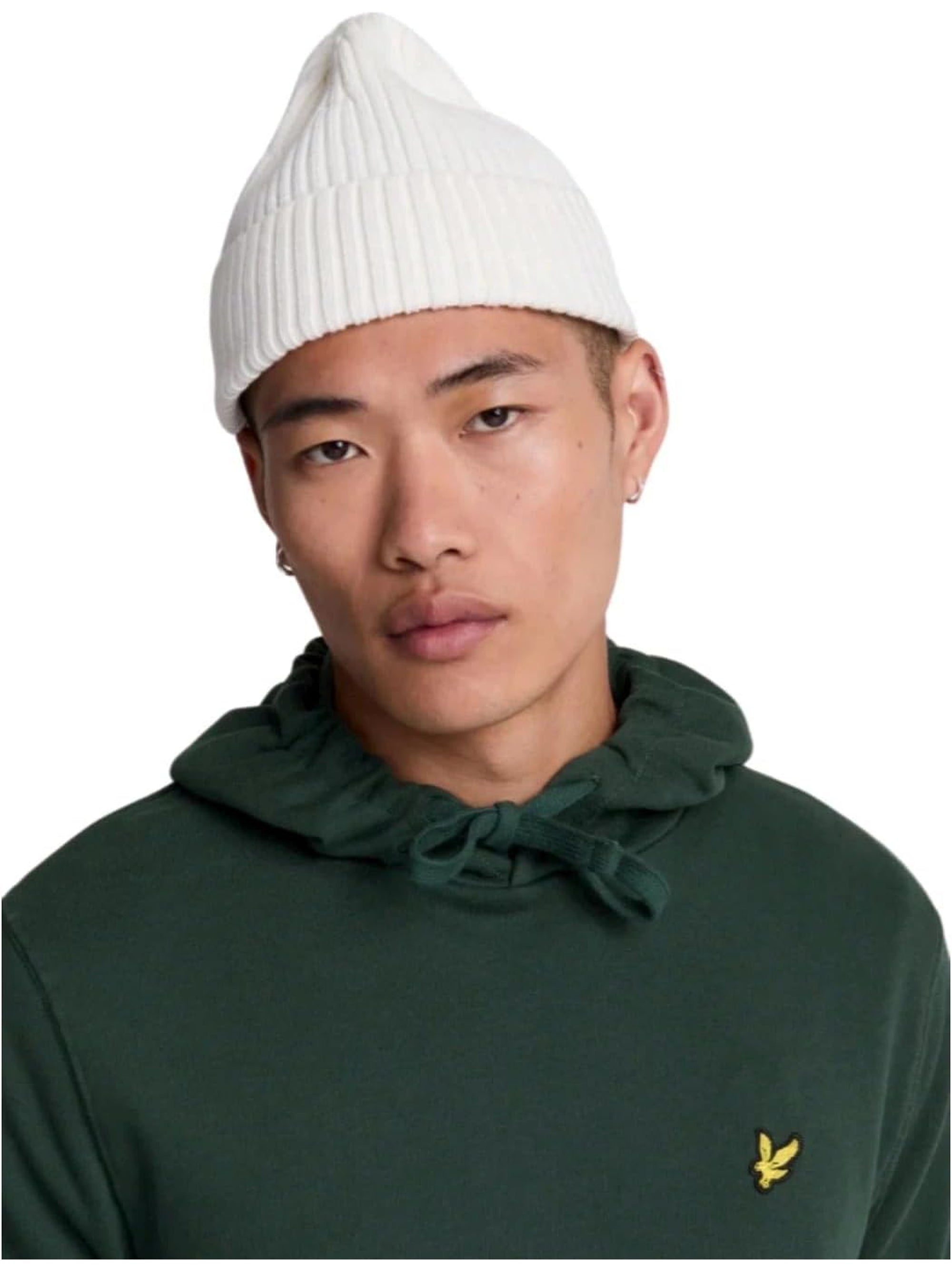 Felpa LYLE & SCOTT Uomo BACK HOODIE Verde