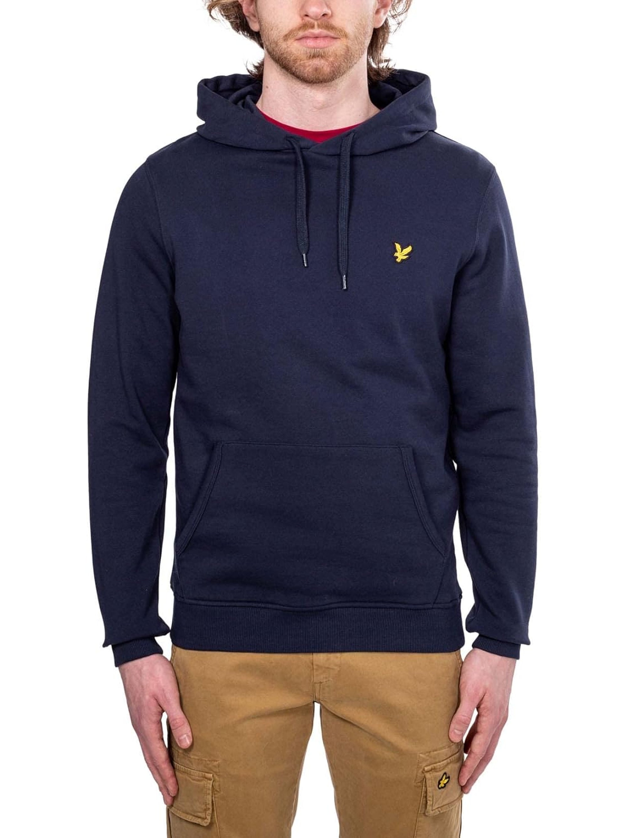 Felpa LYLE & SCOTT Uomo BACK HOODIE Blu