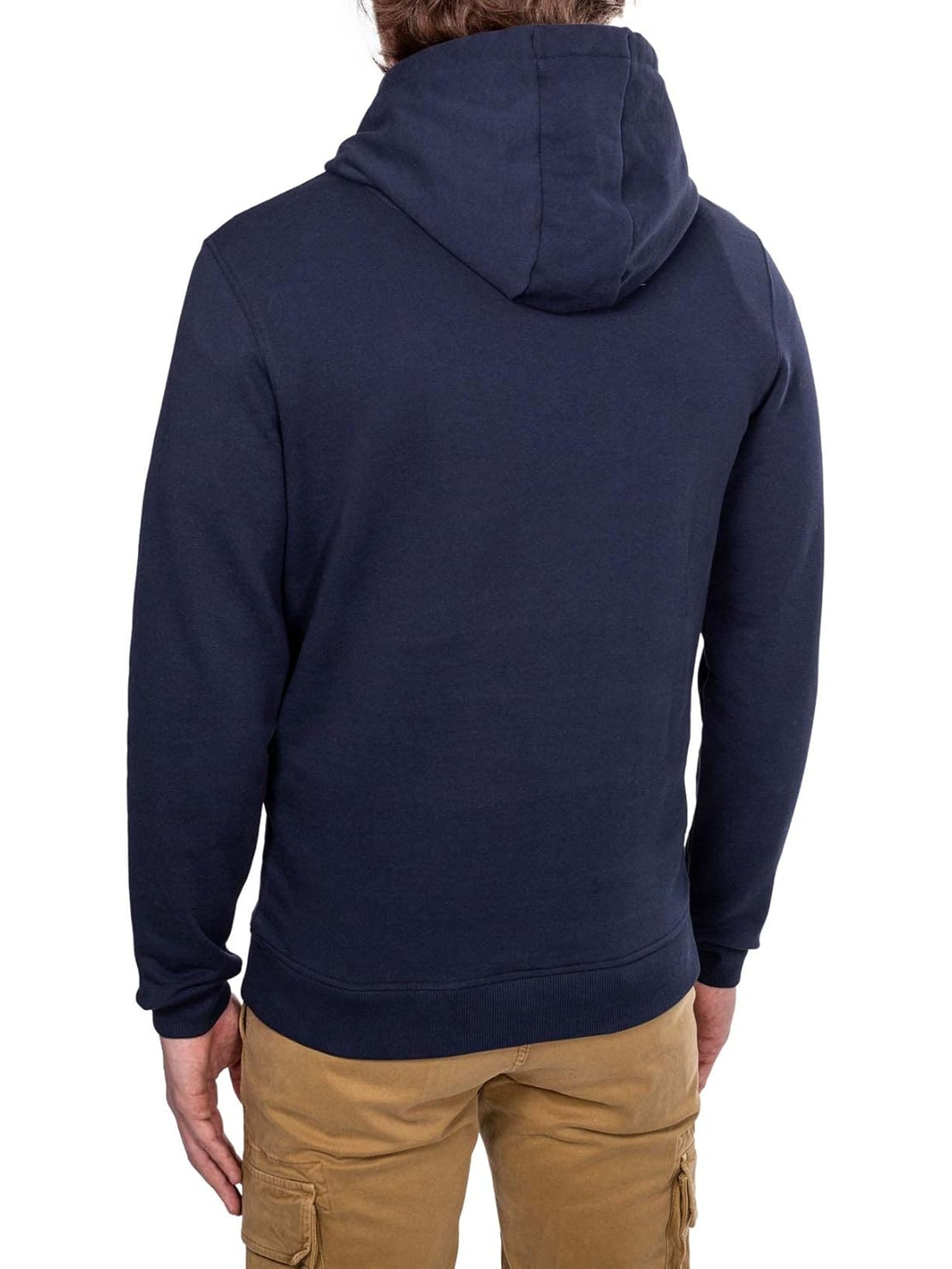 Felpa LYLE & SCOTT Uomo BACK HOODIE Blu