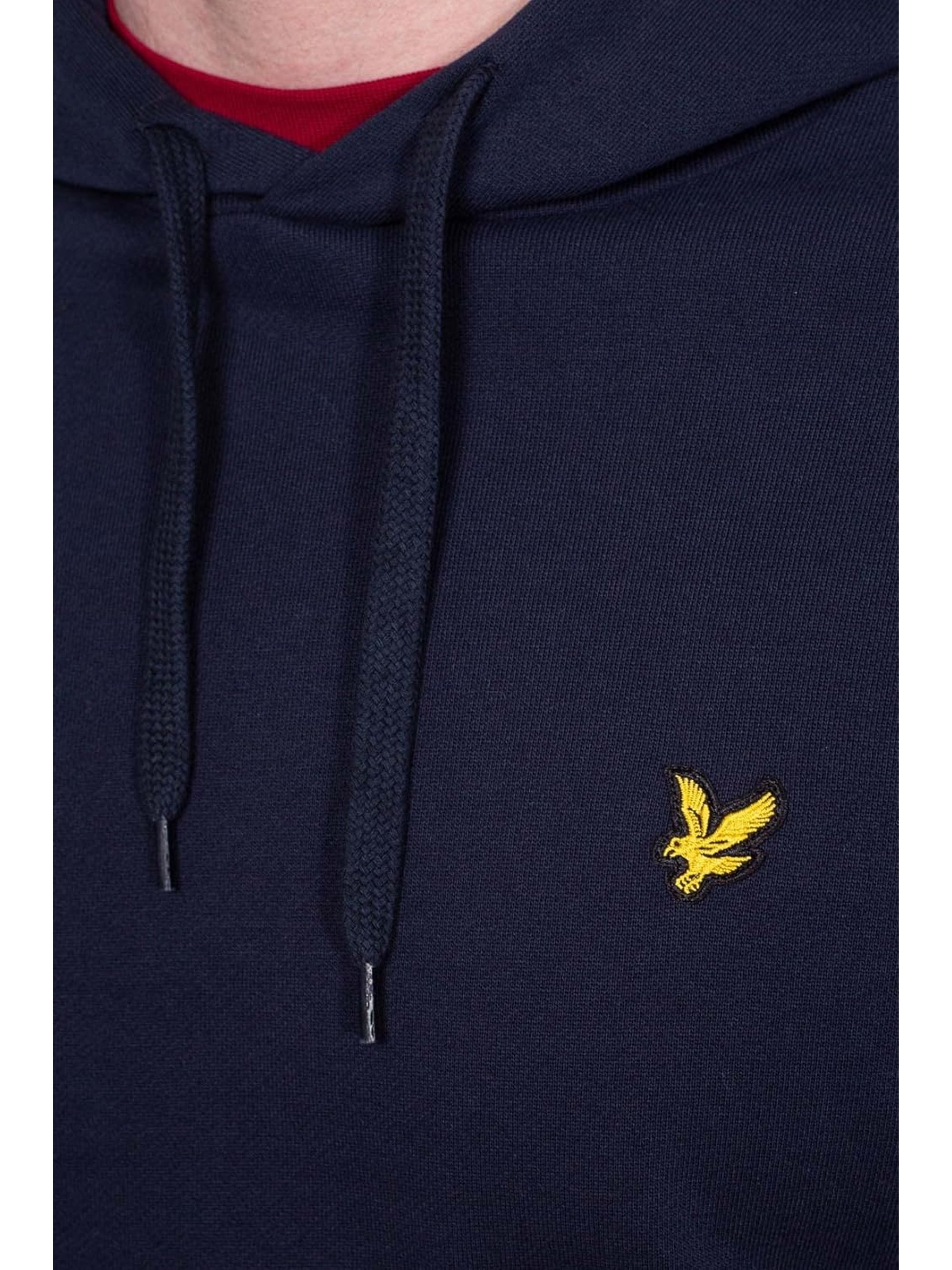 Felpa LYLE & SCOTT Uomo BACK HOODIE Blu