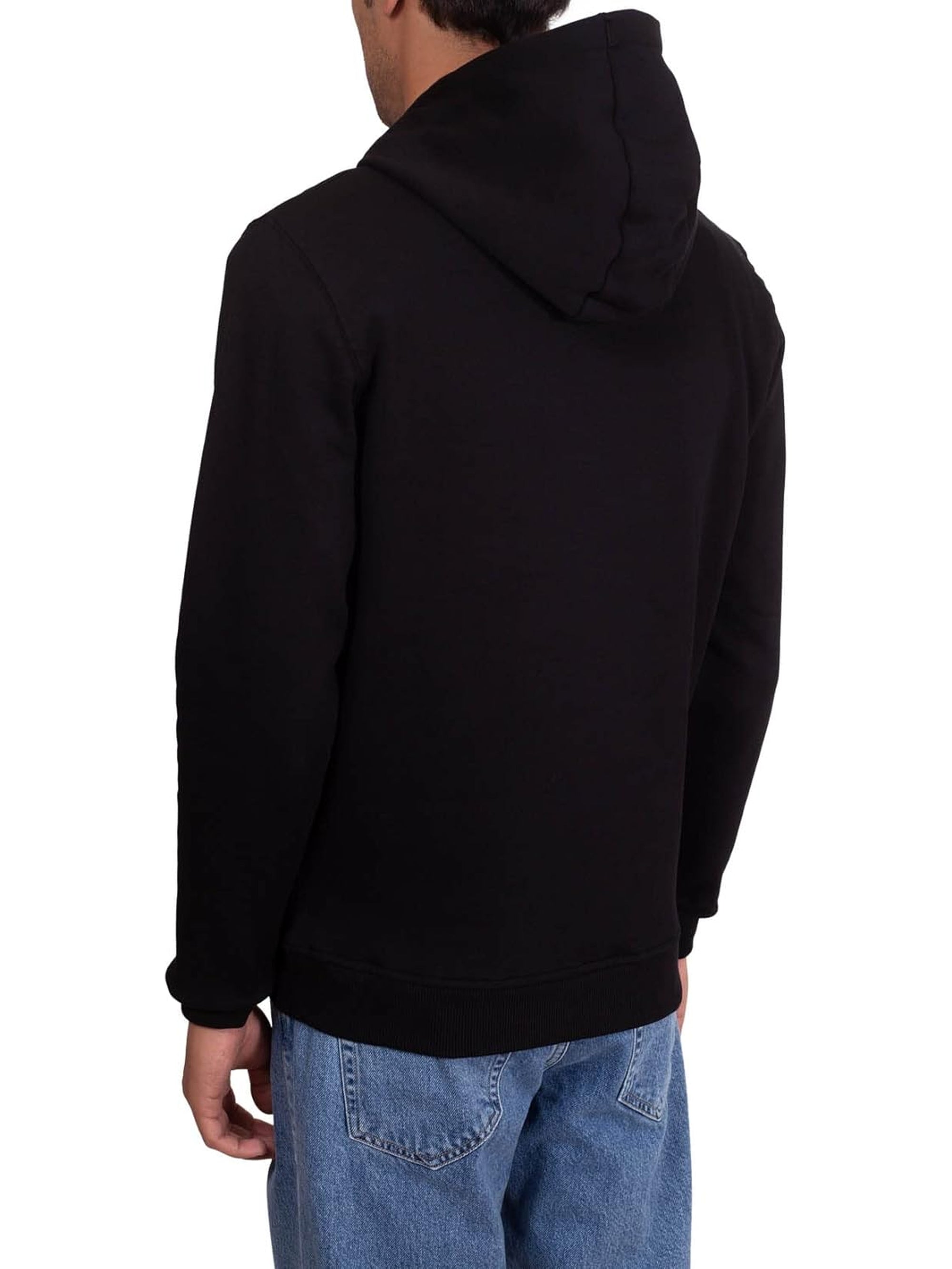 Felpa LYLE & SCOTT Uomo BACK HOODIE Nero