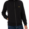 Felpa LYLE & SCOTT Uomo HYBRID ZIP Nero