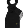 Sciarpa LYLE & SCOTT Uomo LAMBSWOOL Nero