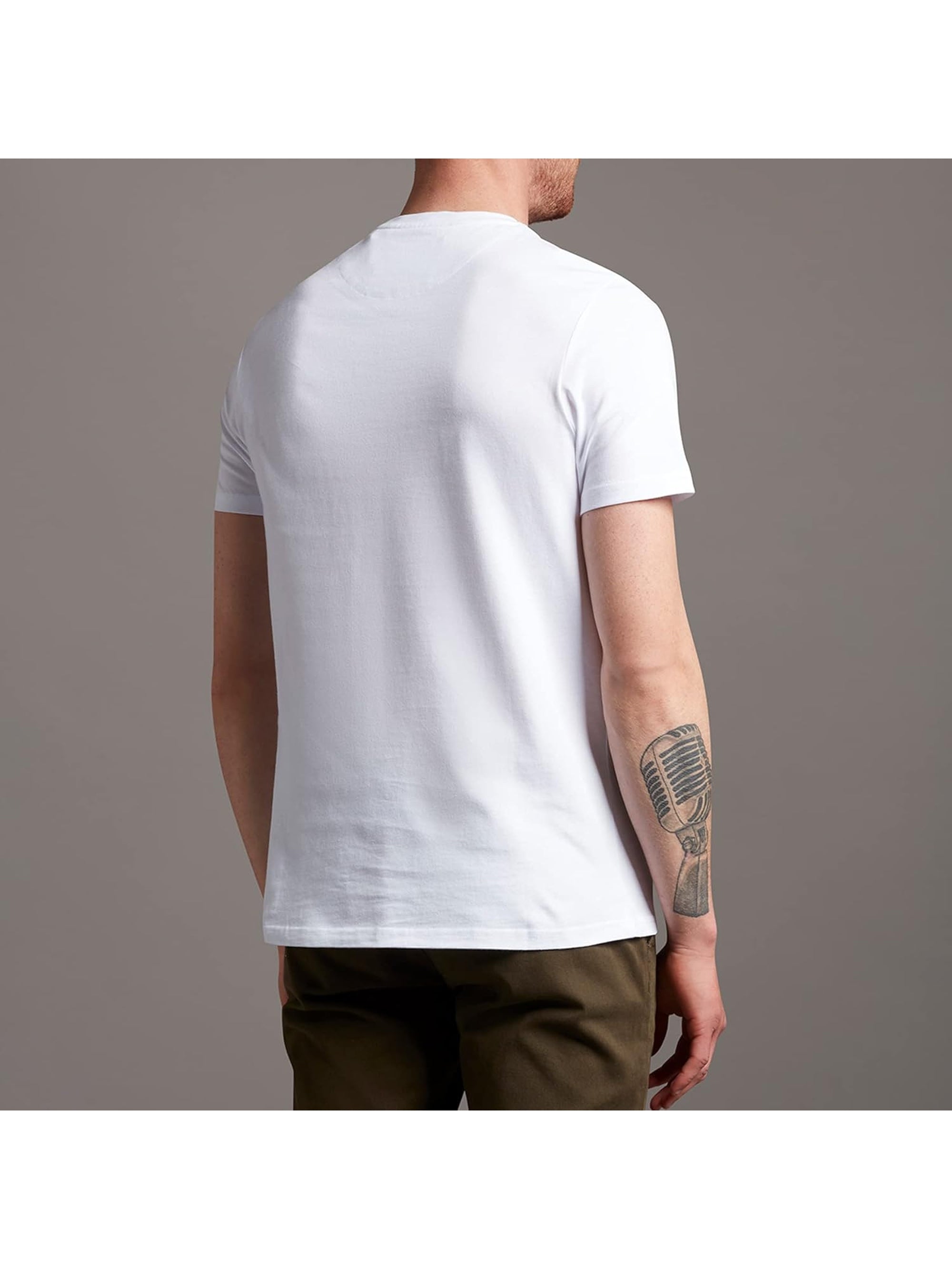 T-shirt LYLE & SCOTT Uomo PLAIN Bianco