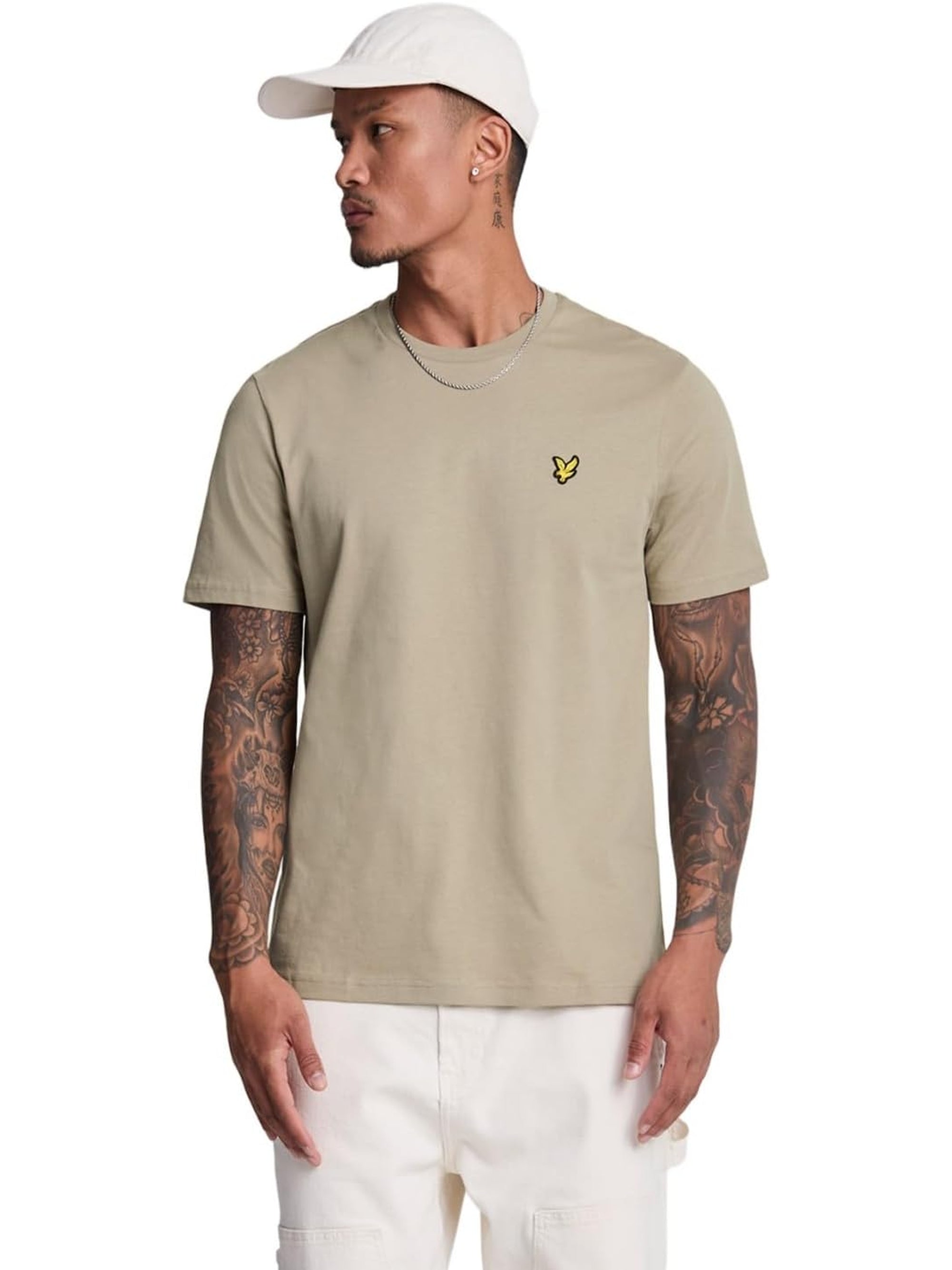 T-shirt LYLE & SCOTT Uomo PLAIN Marrone