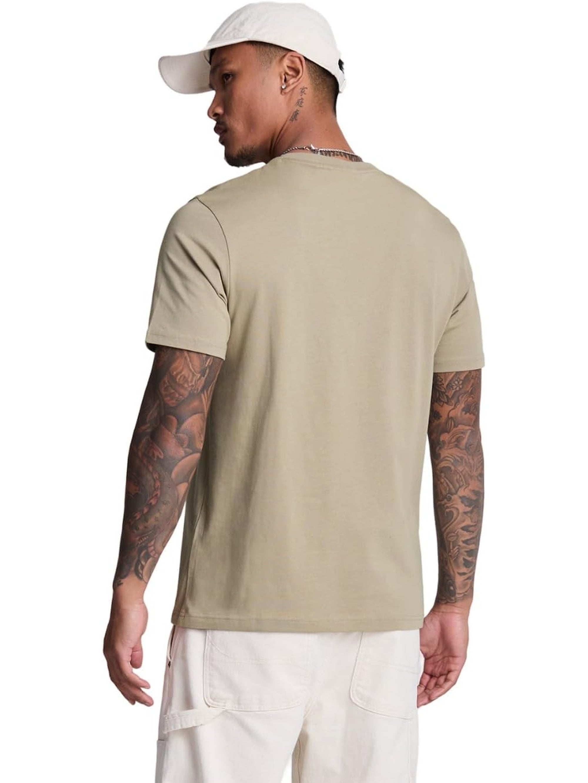 T-shirt LYLE & SCOTT Uomo PLAIN Marrone