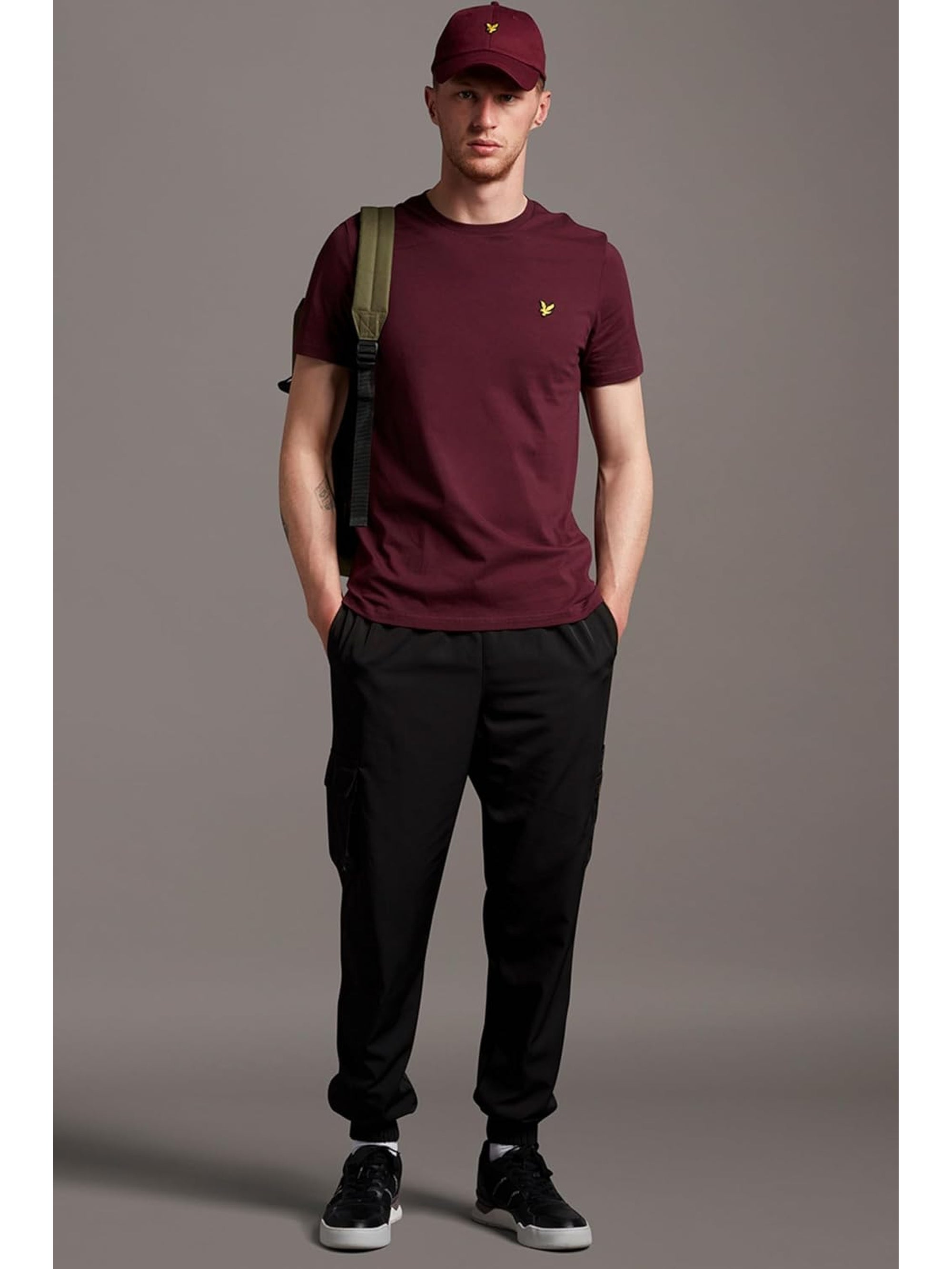 T-shirt LYLE & SCOTT Uomo PLAIN Bordeaux